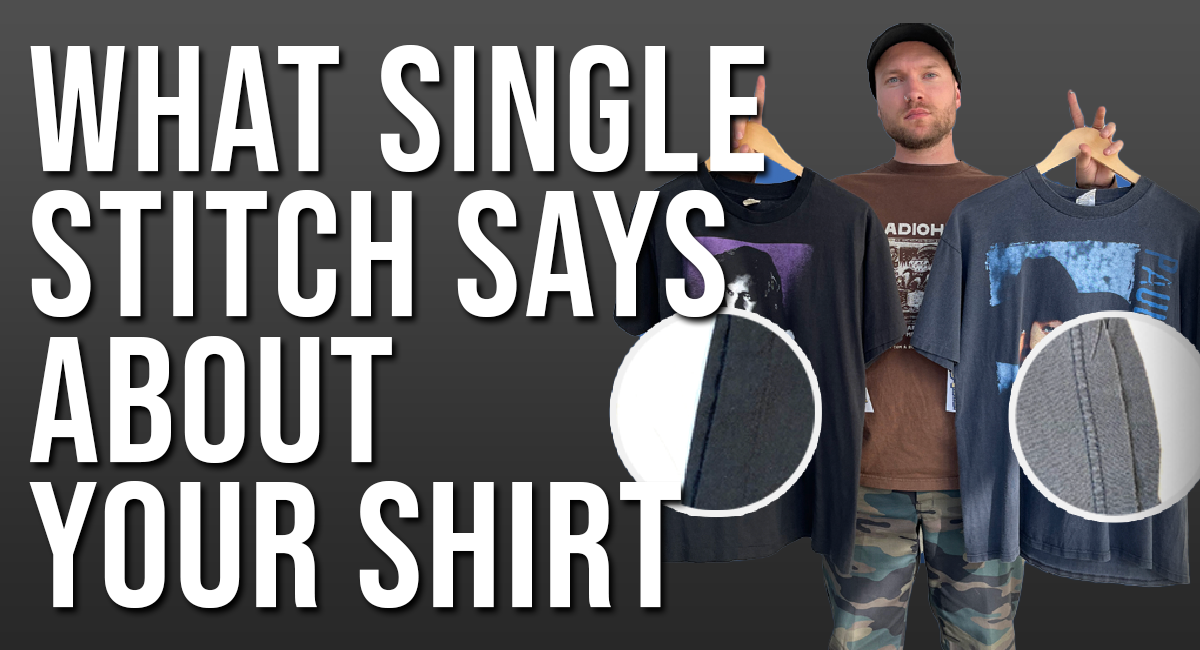 What Single Stitch Says About Your Shirt