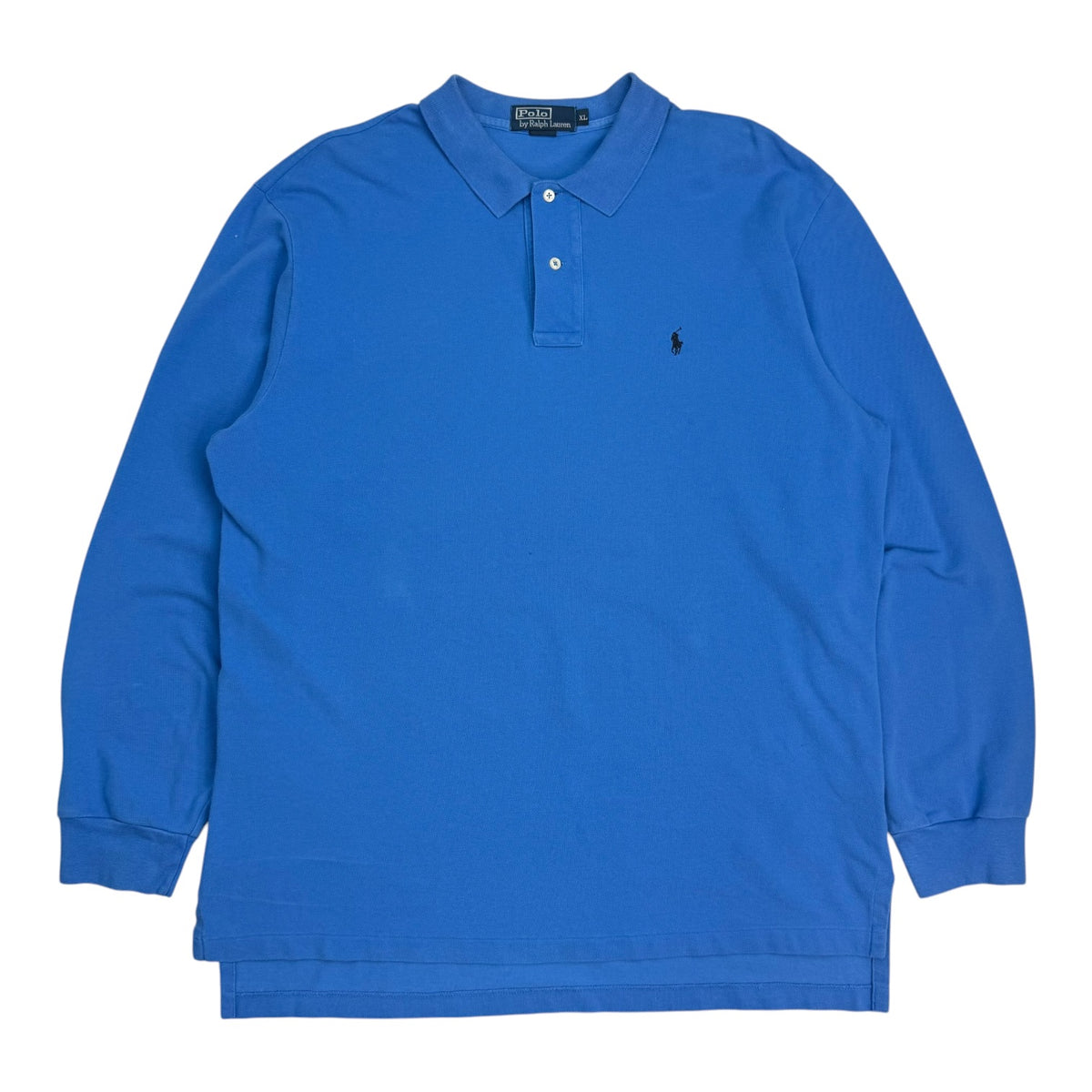Vintage Polo Ralph Lauren L/S Polo Shirt Blue