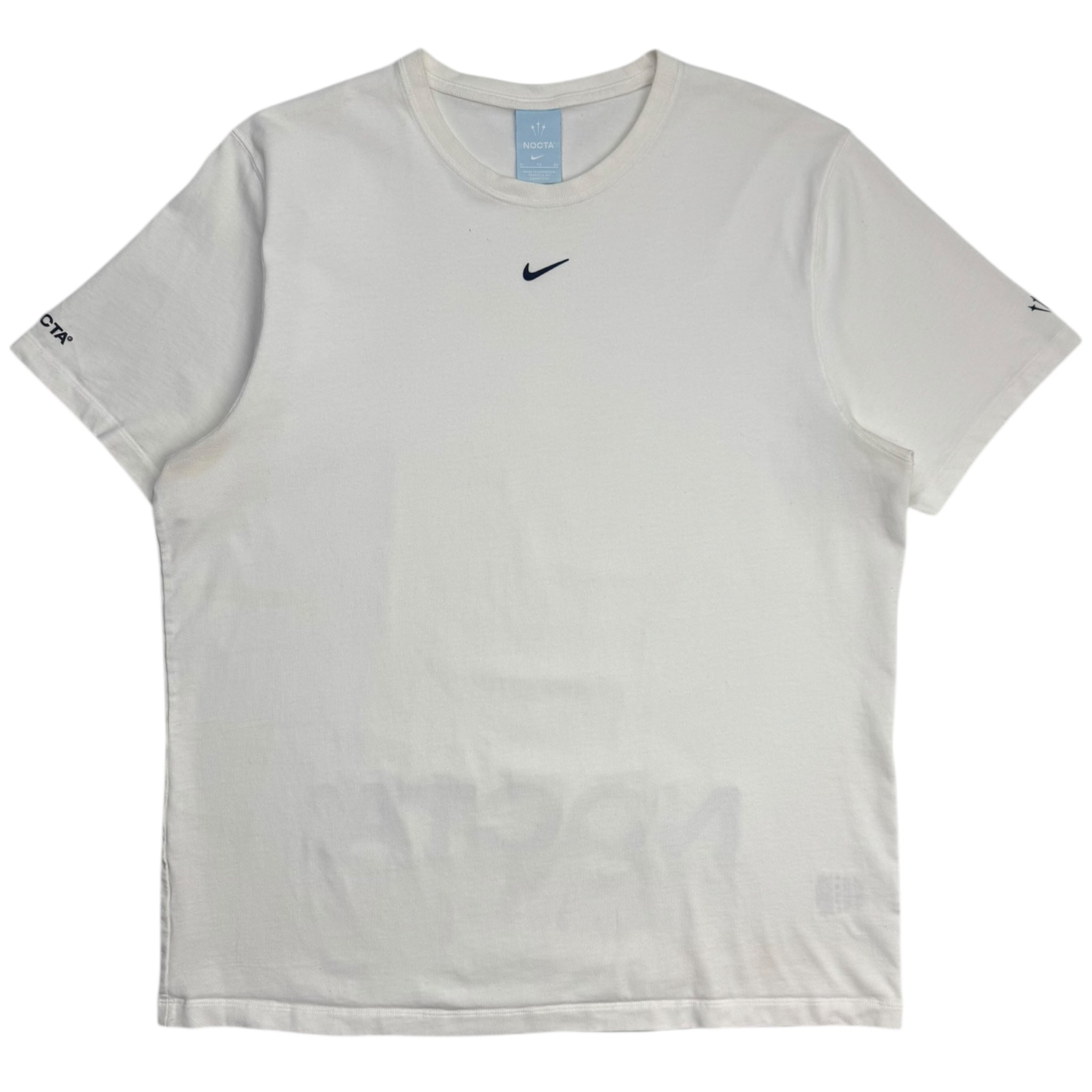 Nike NOCTA Center Swoosh Tee White