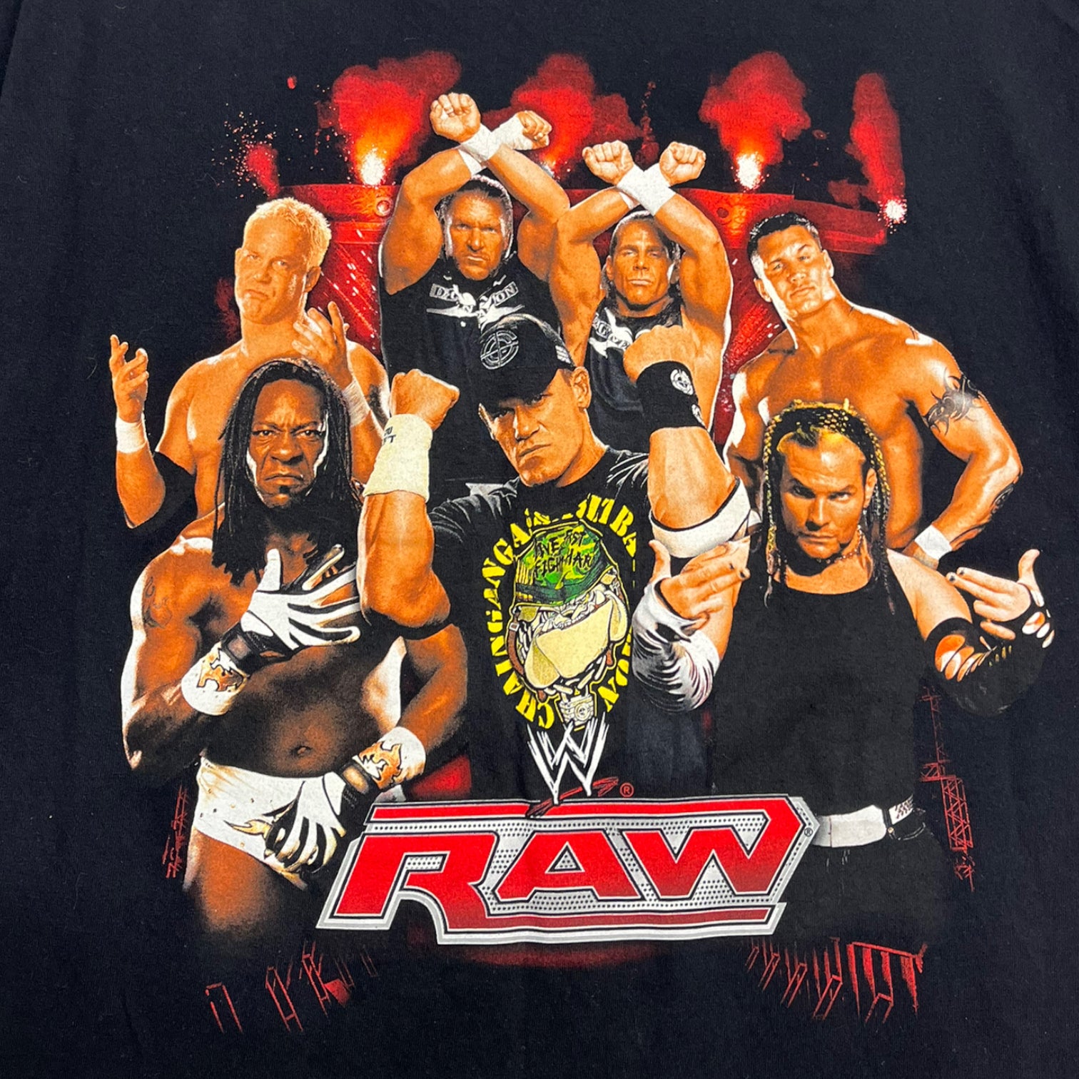 Vintage WWE Raw Tee Black