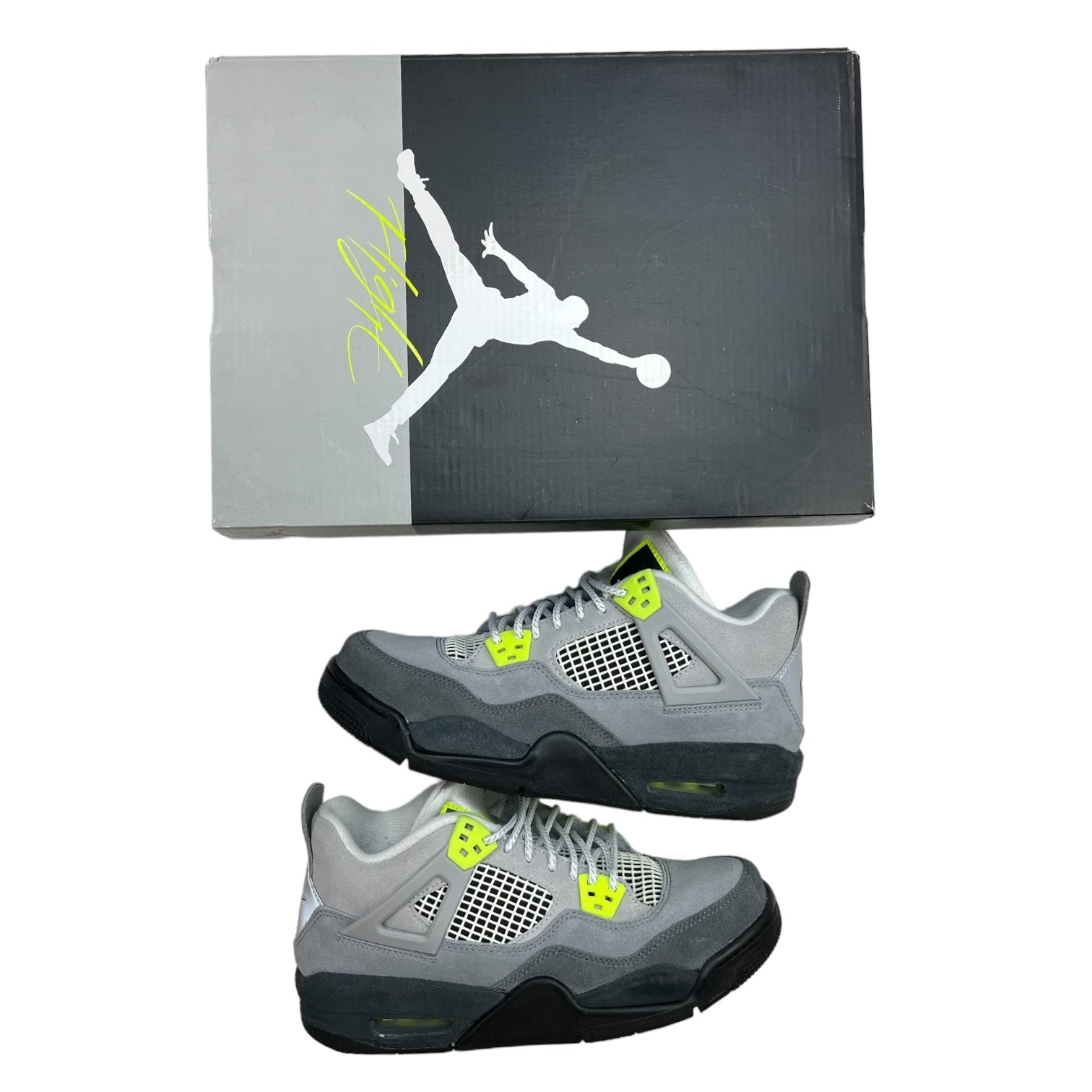 Jordan 4 OG Neon (Used)