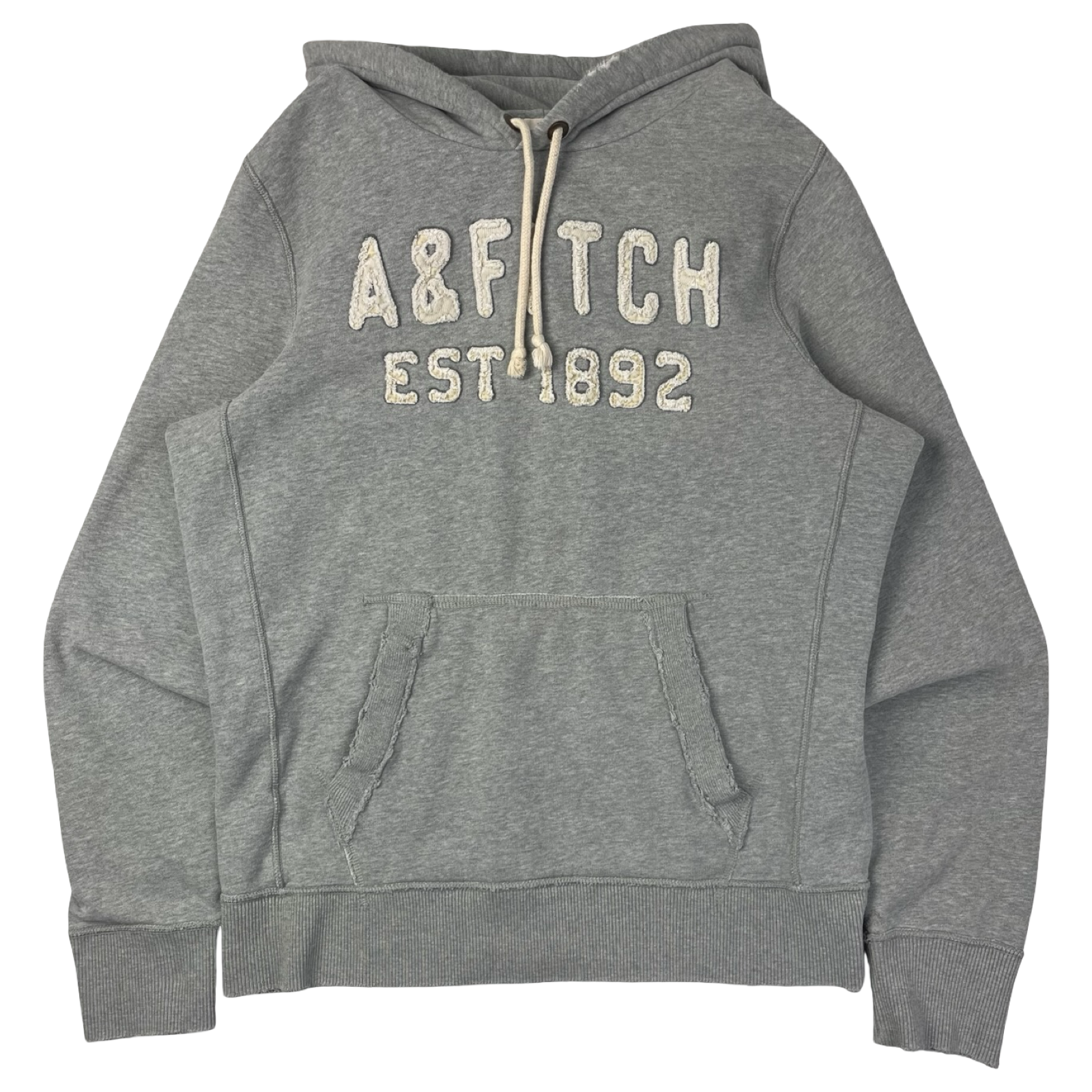 Vintage Y2K Abercrombie & Fitch Hoodie Grey
