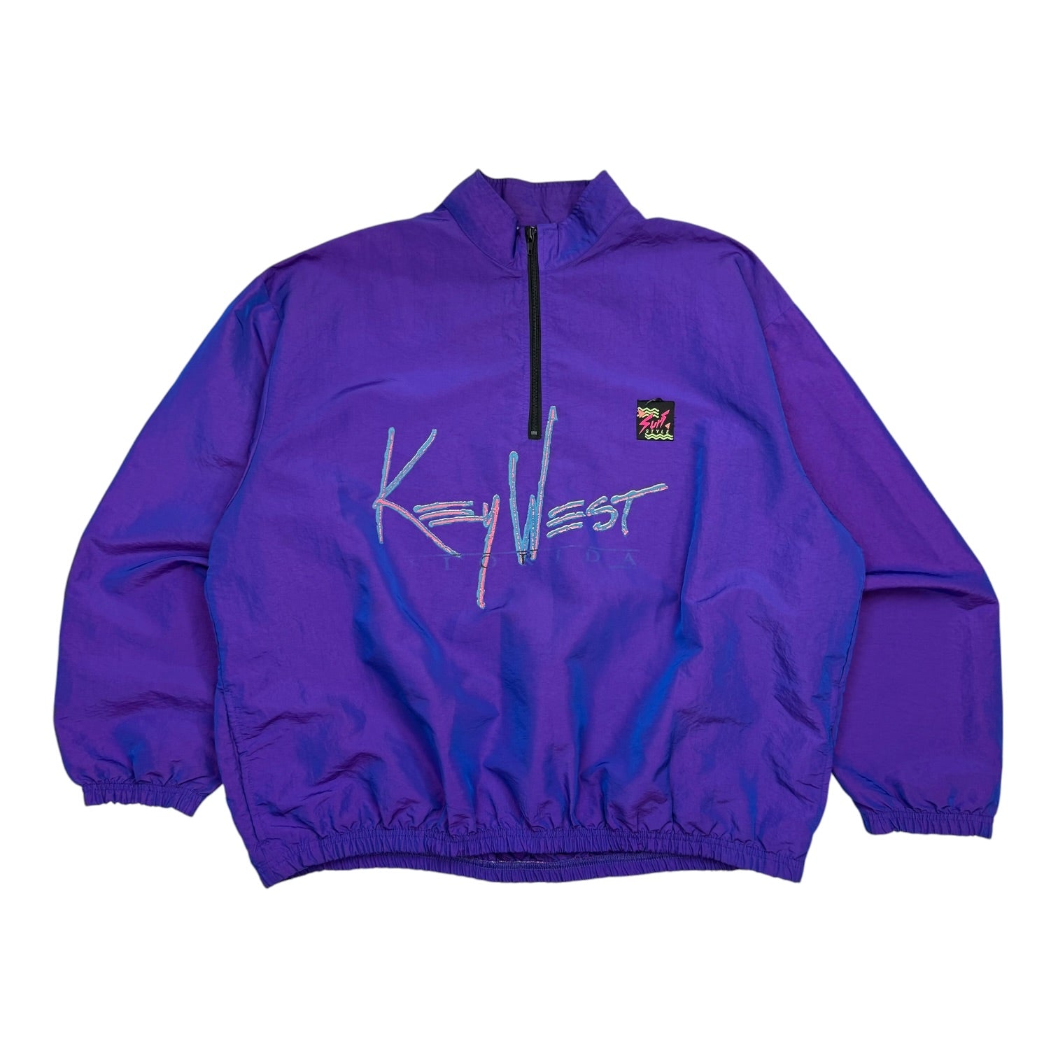 Vintage Surf Style Key West Pullover Iridescent Purple