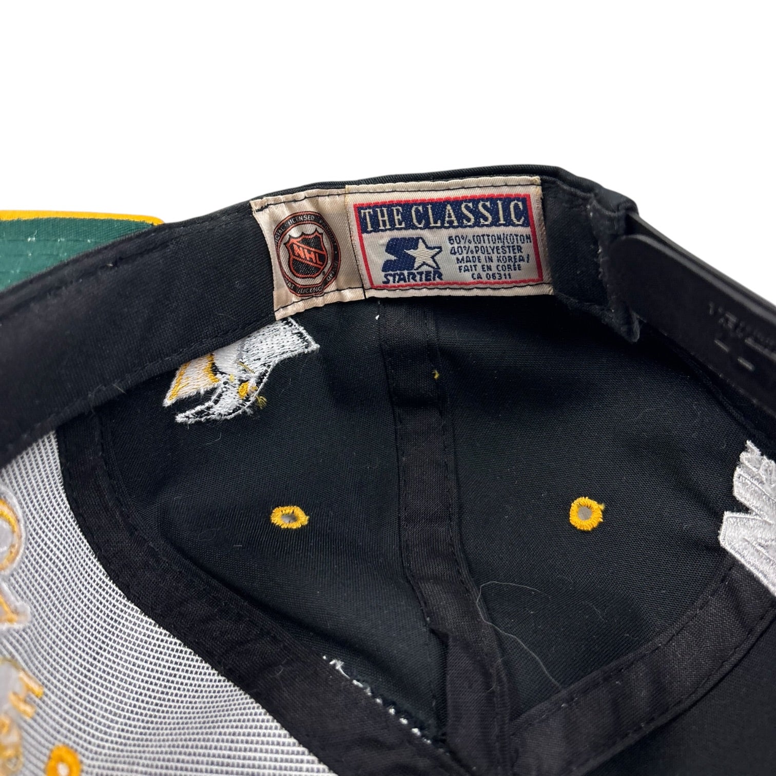 Vintage Pittsburgh Penguins Starter Tail Sweep Hat