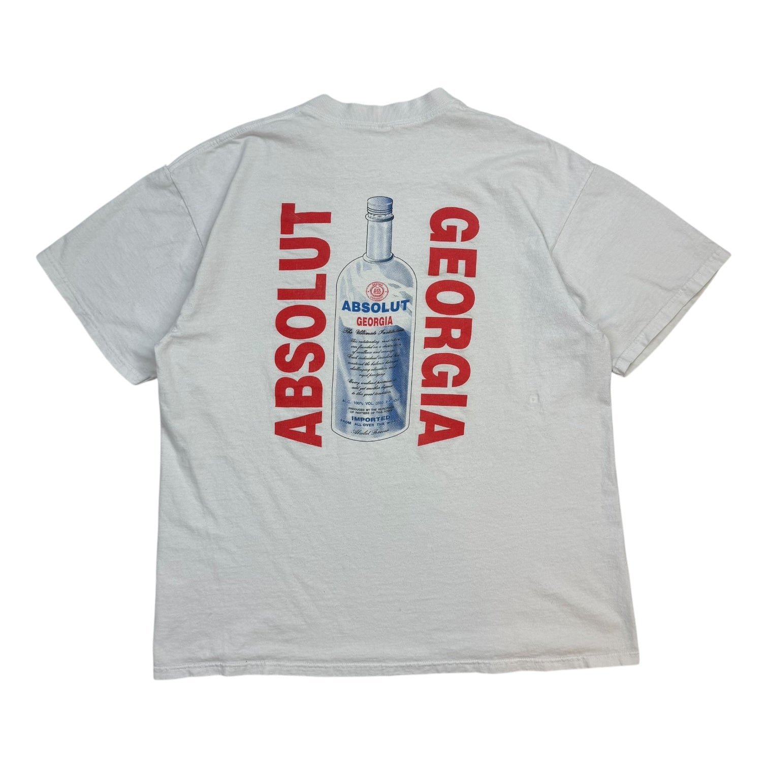 Vintage Absolut Vodka Tee White