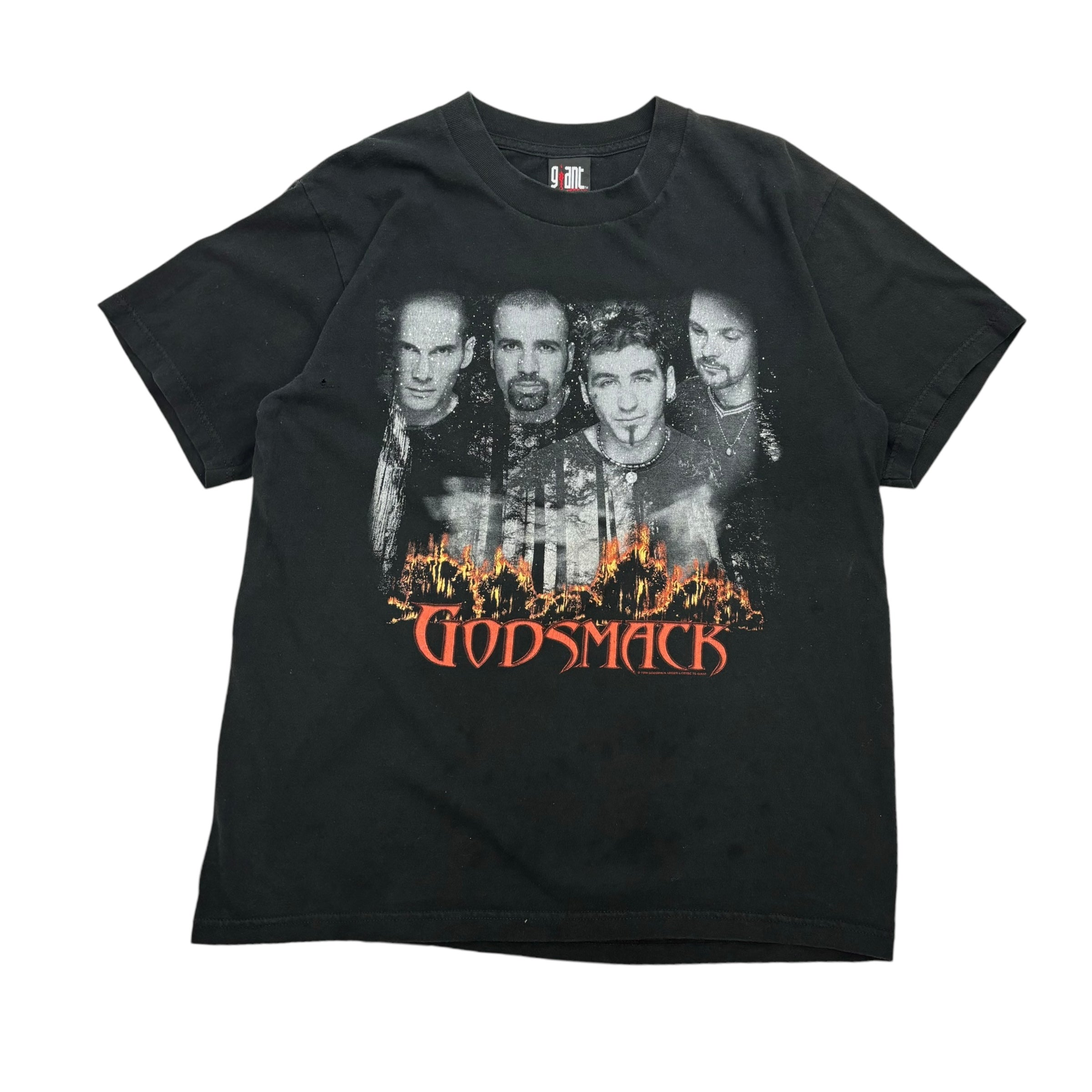 2000 Godsmack Smackfest Tour Tee Black