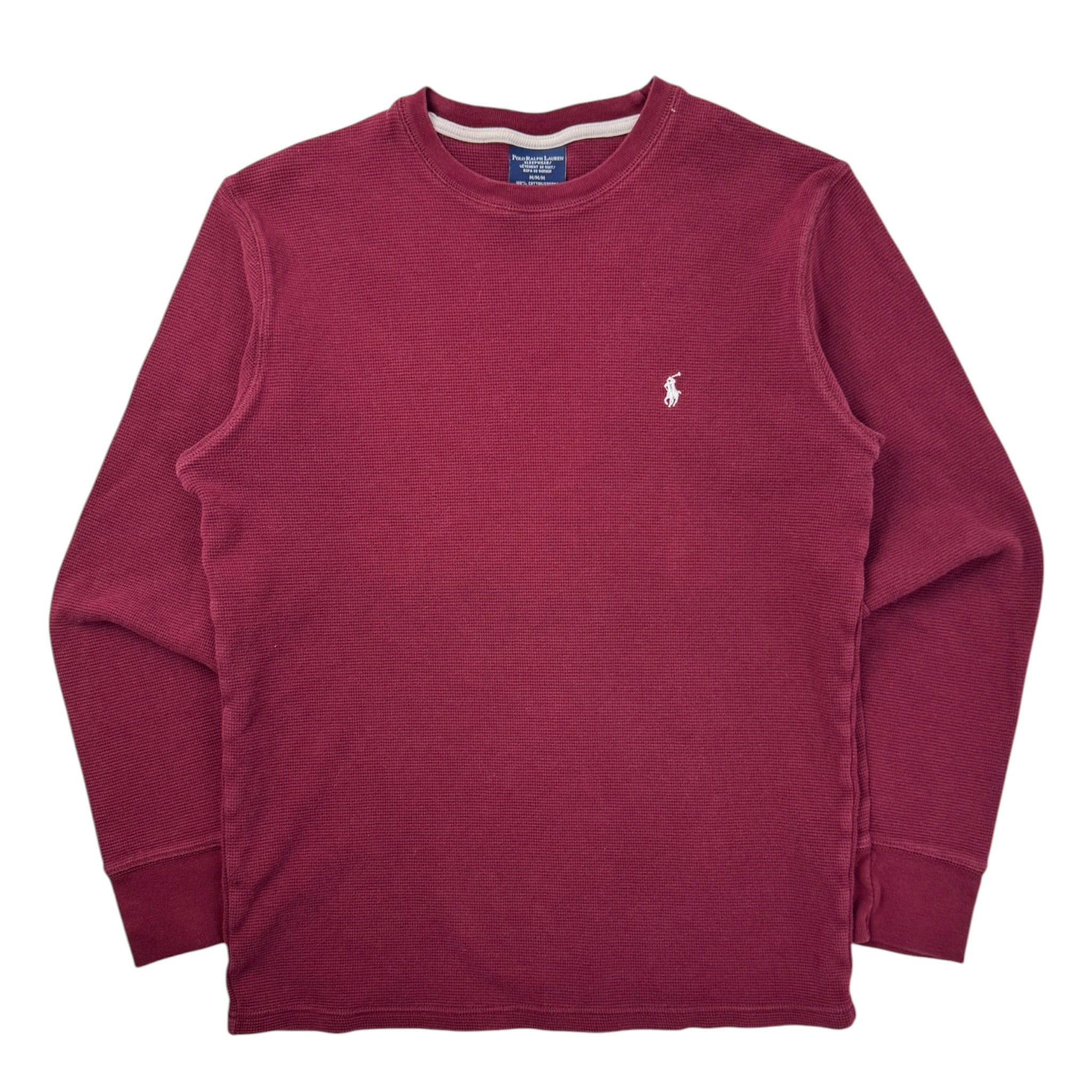 Polo Ralph Lauren Thermal Knit Longsleeve Maroon