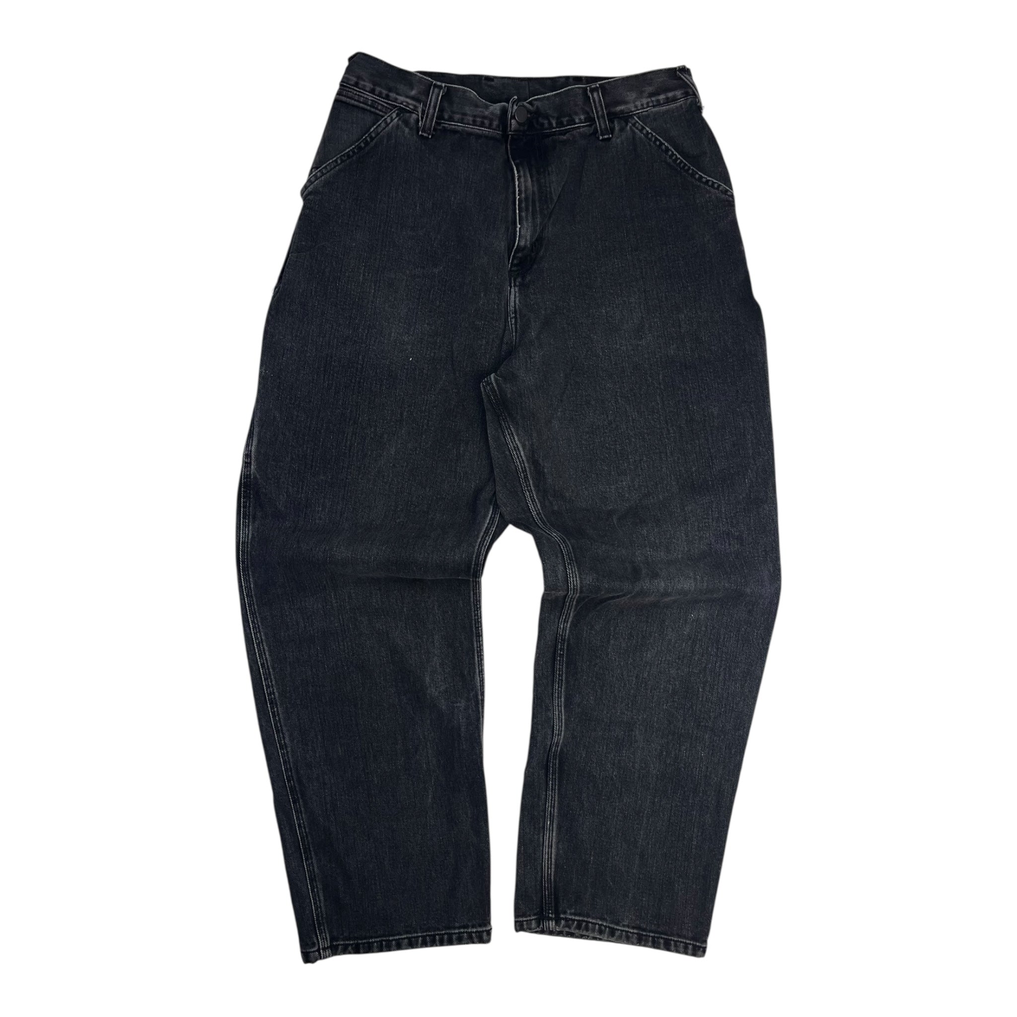 Carhartt WIP Single Knee Pant Worn Black
