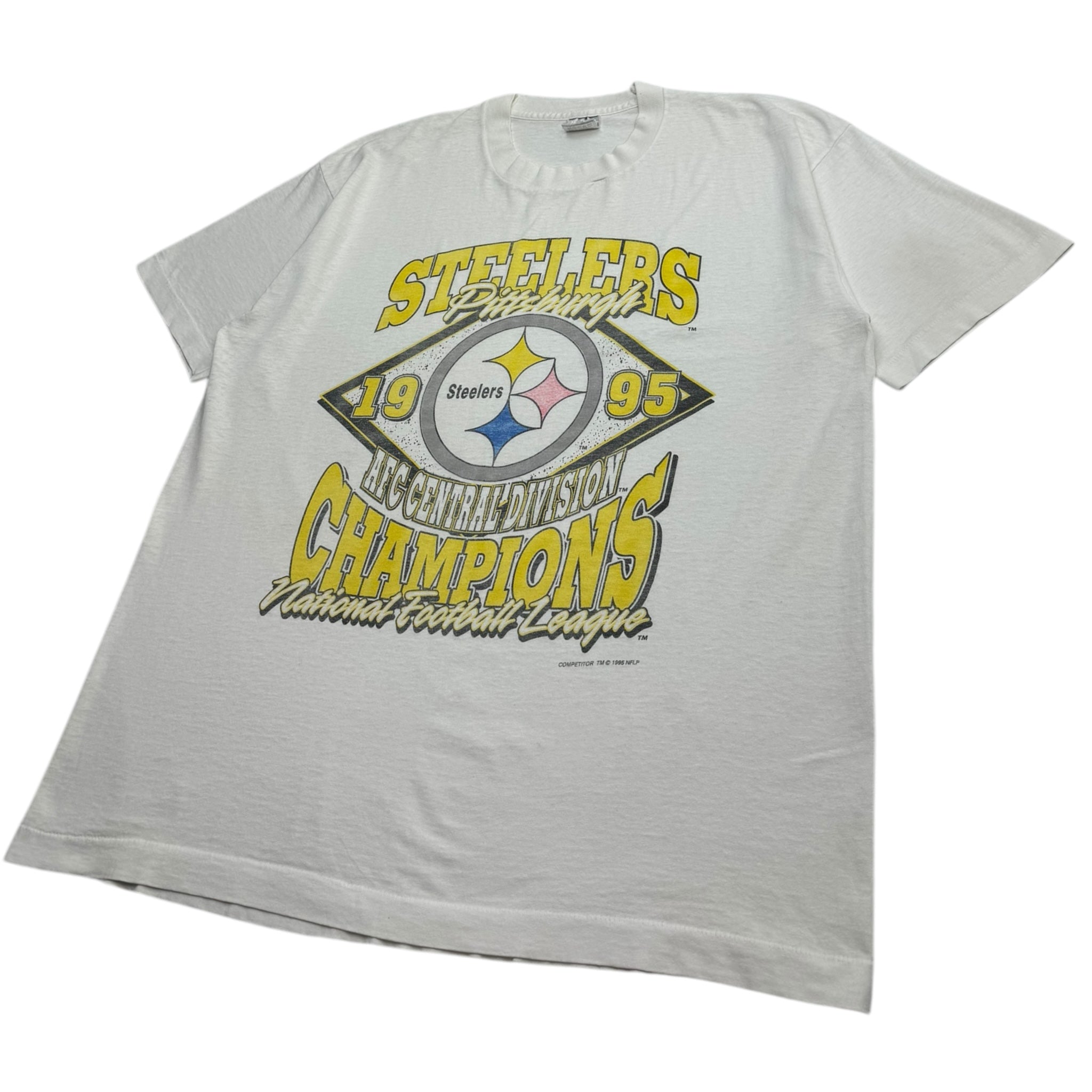 1995 Pittsburgh Steelers AFC Central Division T-Shirt