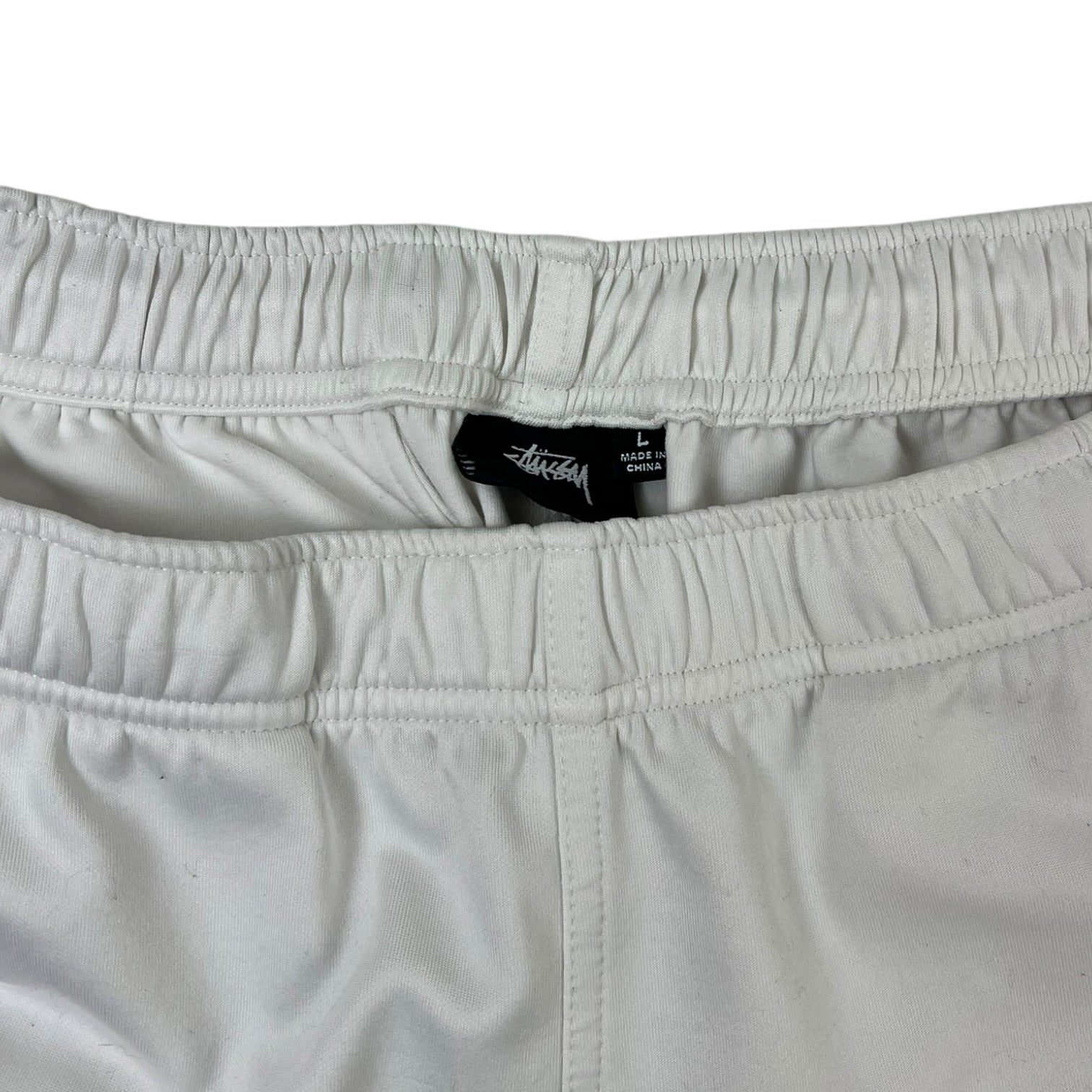 Stussy Poly Track Pant White