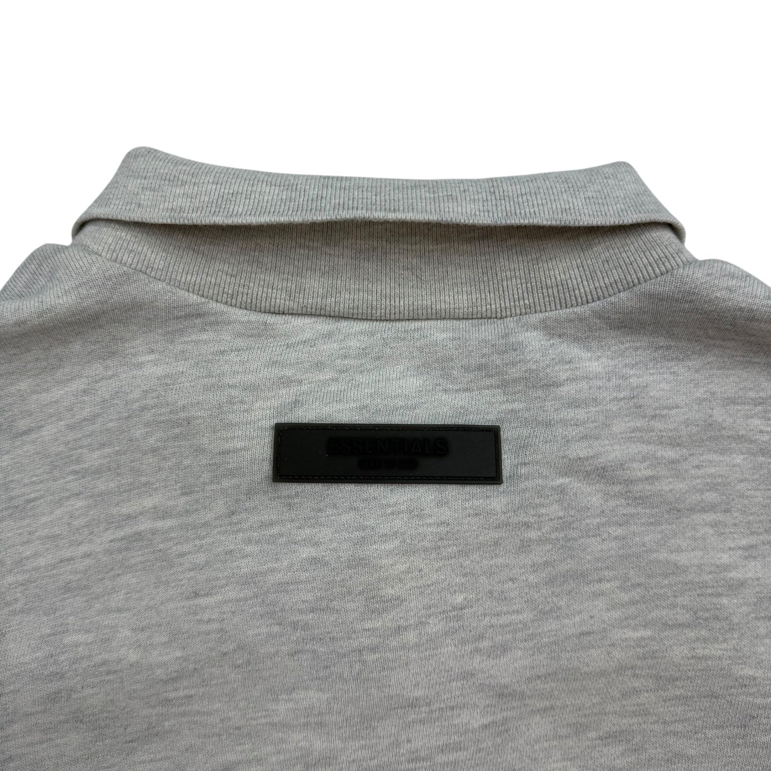 Fear Of God Essentials L/S Polo Grey