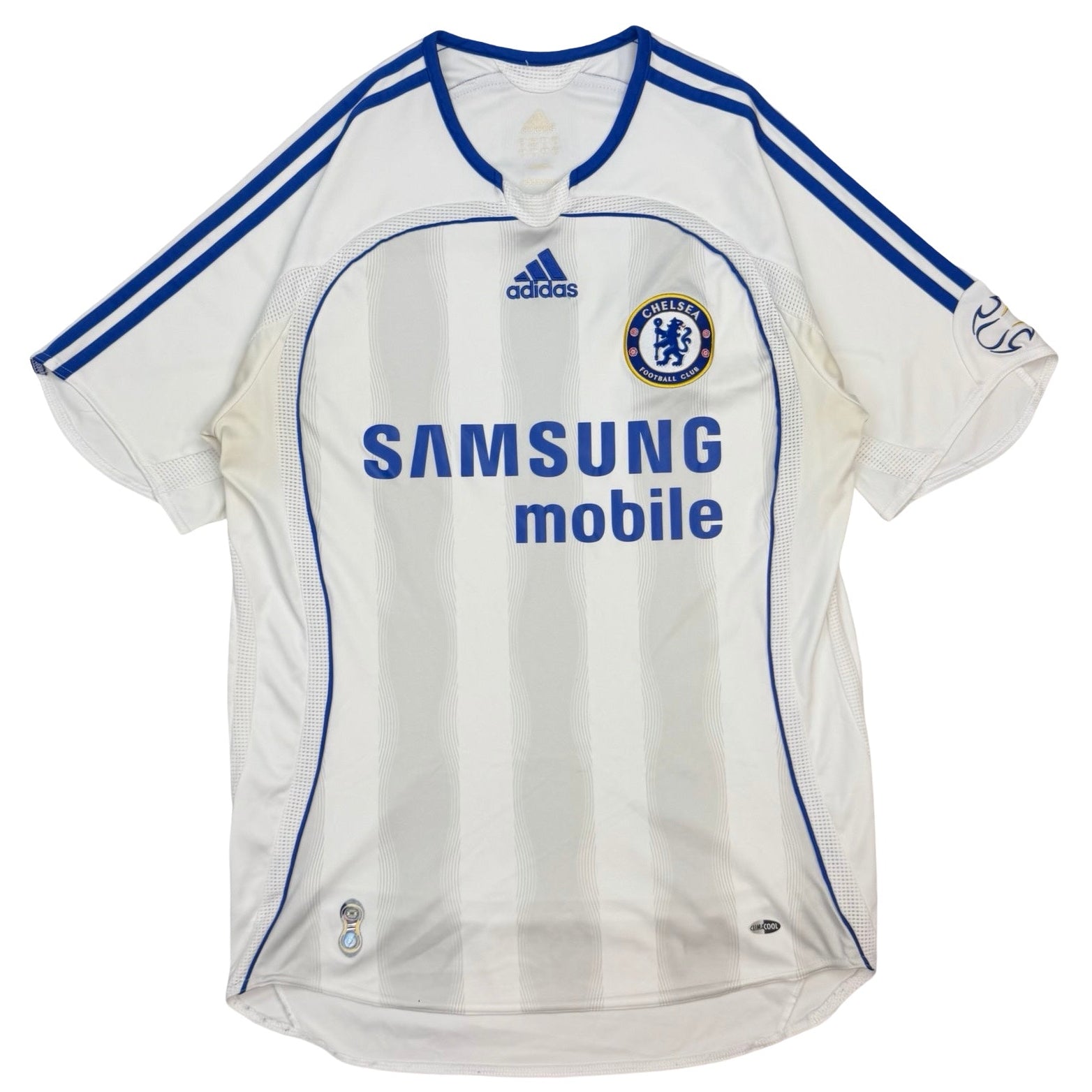 2006-07 Adidas Chelsea F.C. Away Jersey White