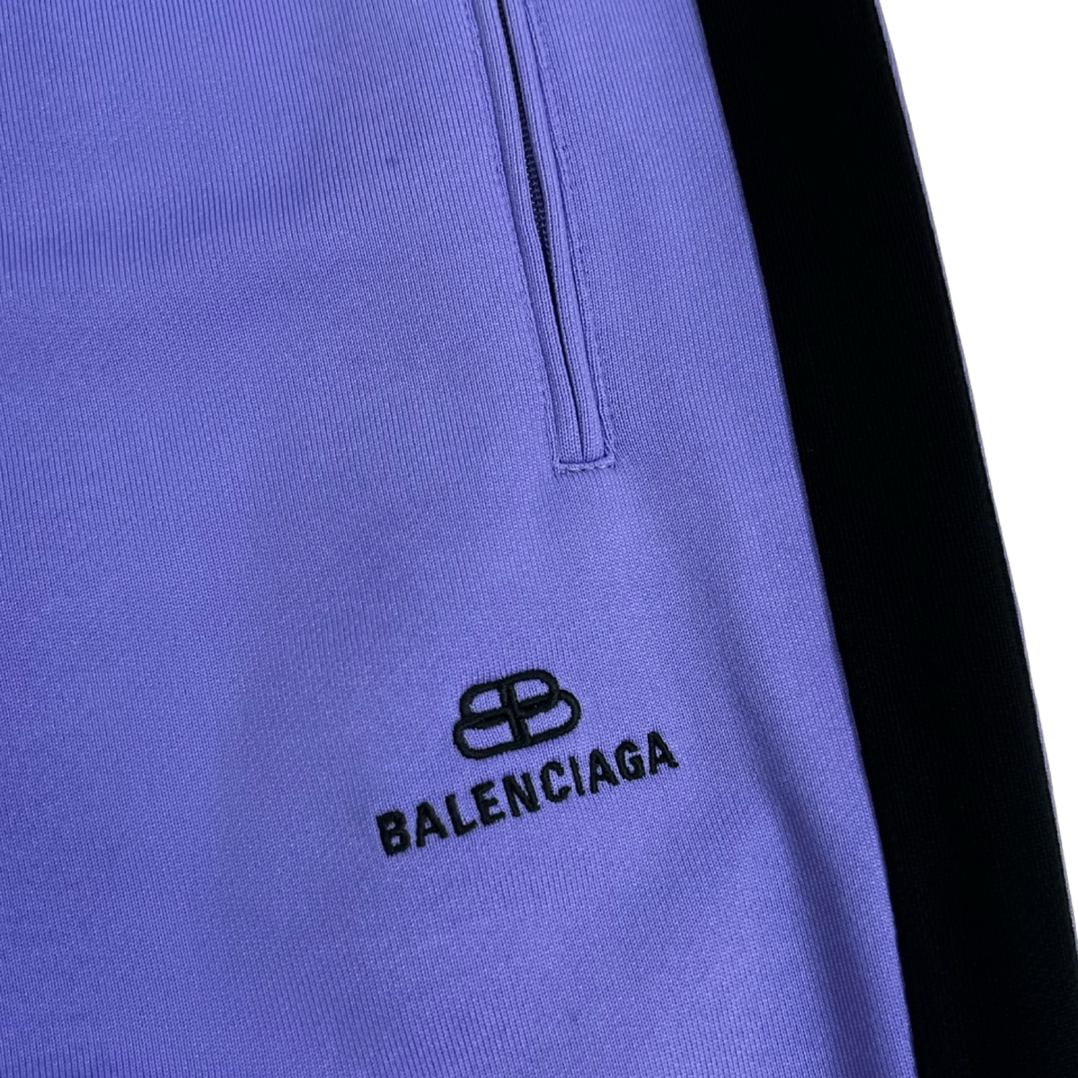 Balenciaga Panelled Tracksuit Pants Lilac