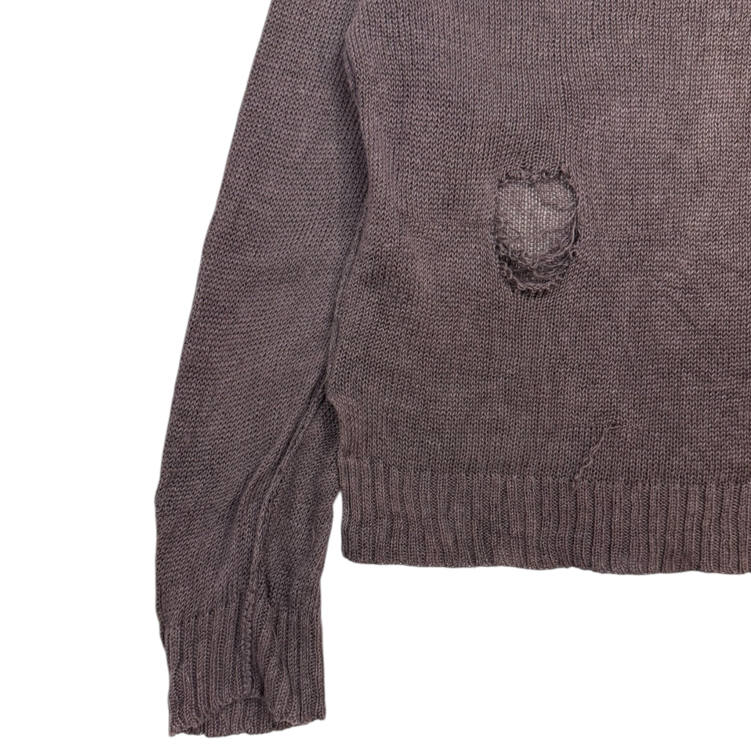 Our Legacy Acre Linen Sweater Brown