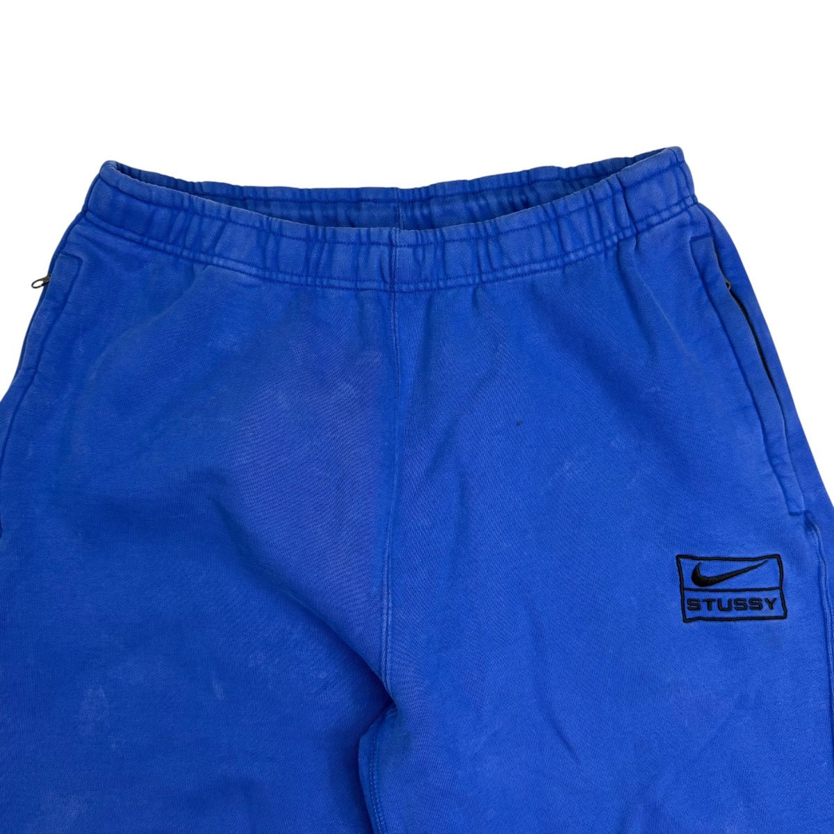 Nike x Stussy Acid Wash Sweatpants Blue