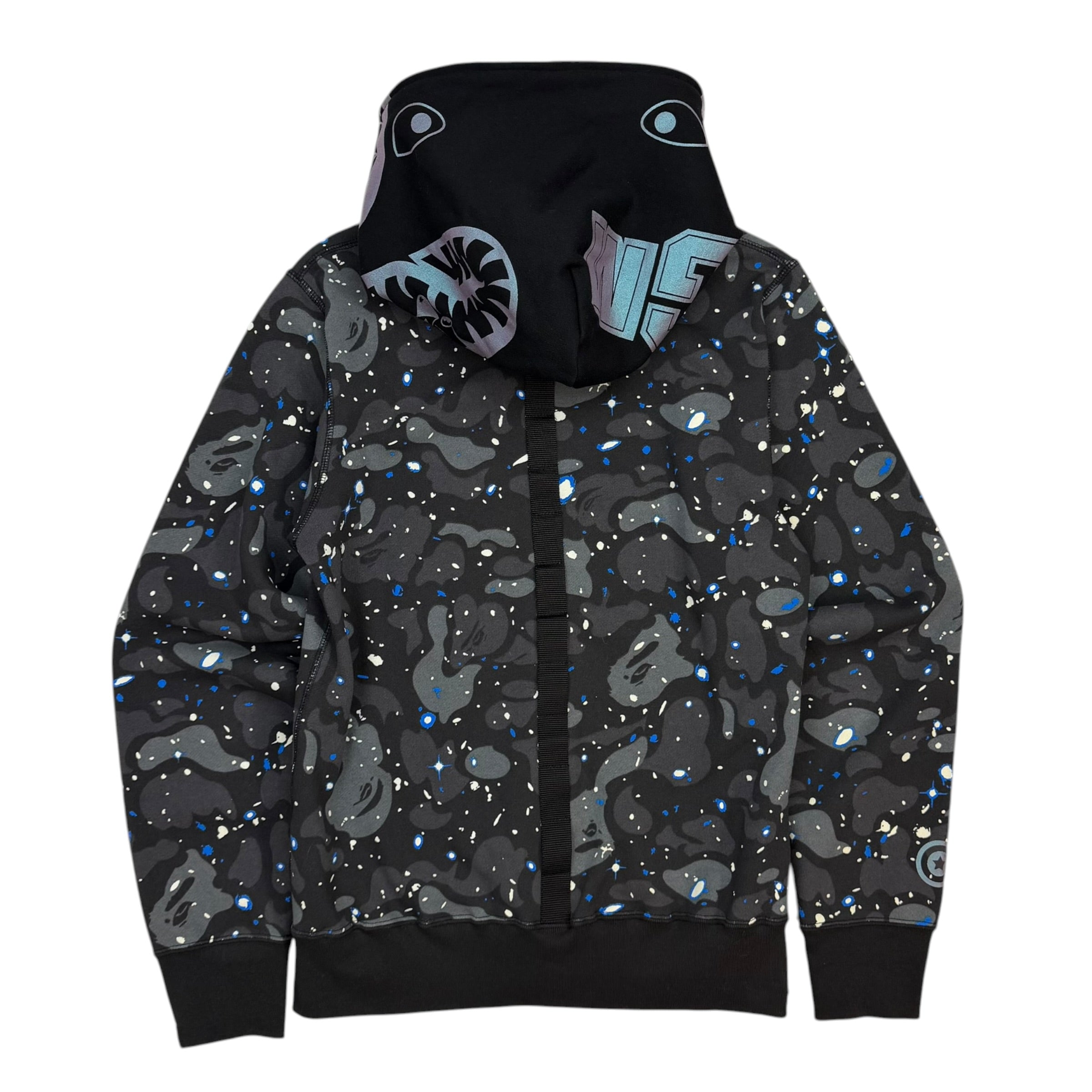 Bape Space Camo Shark Full Zip Hoodie