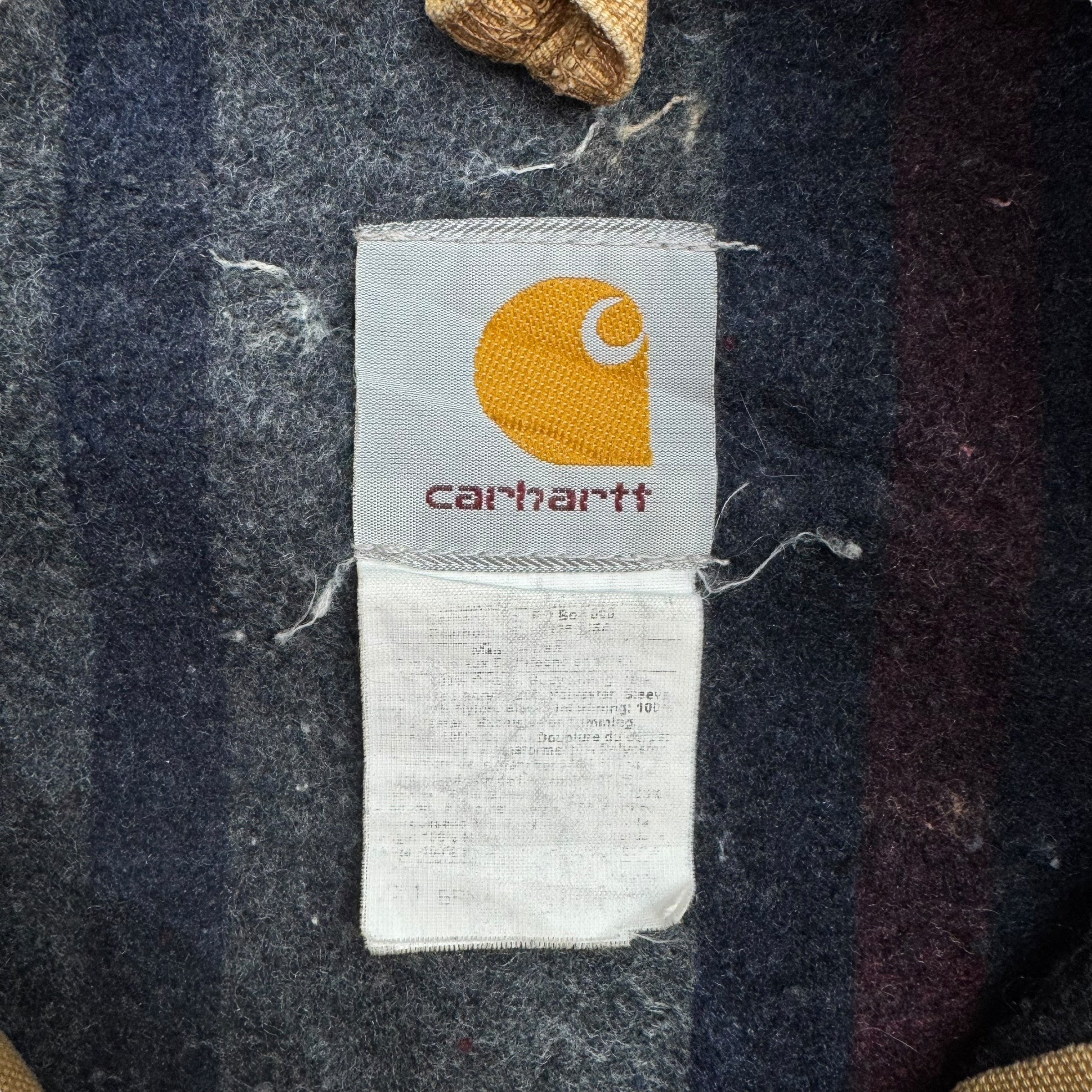 Vintage Carhartt Michigan Chore Coat  Tan