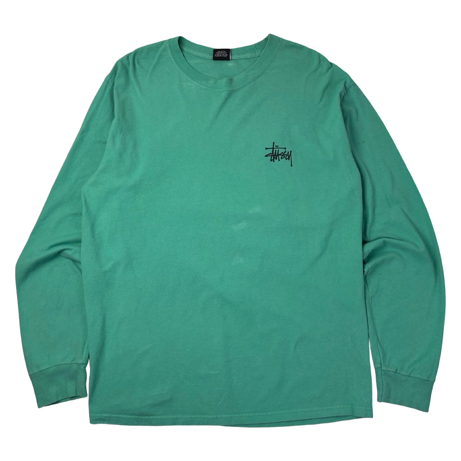Stussy Stock Logo L/S Mint