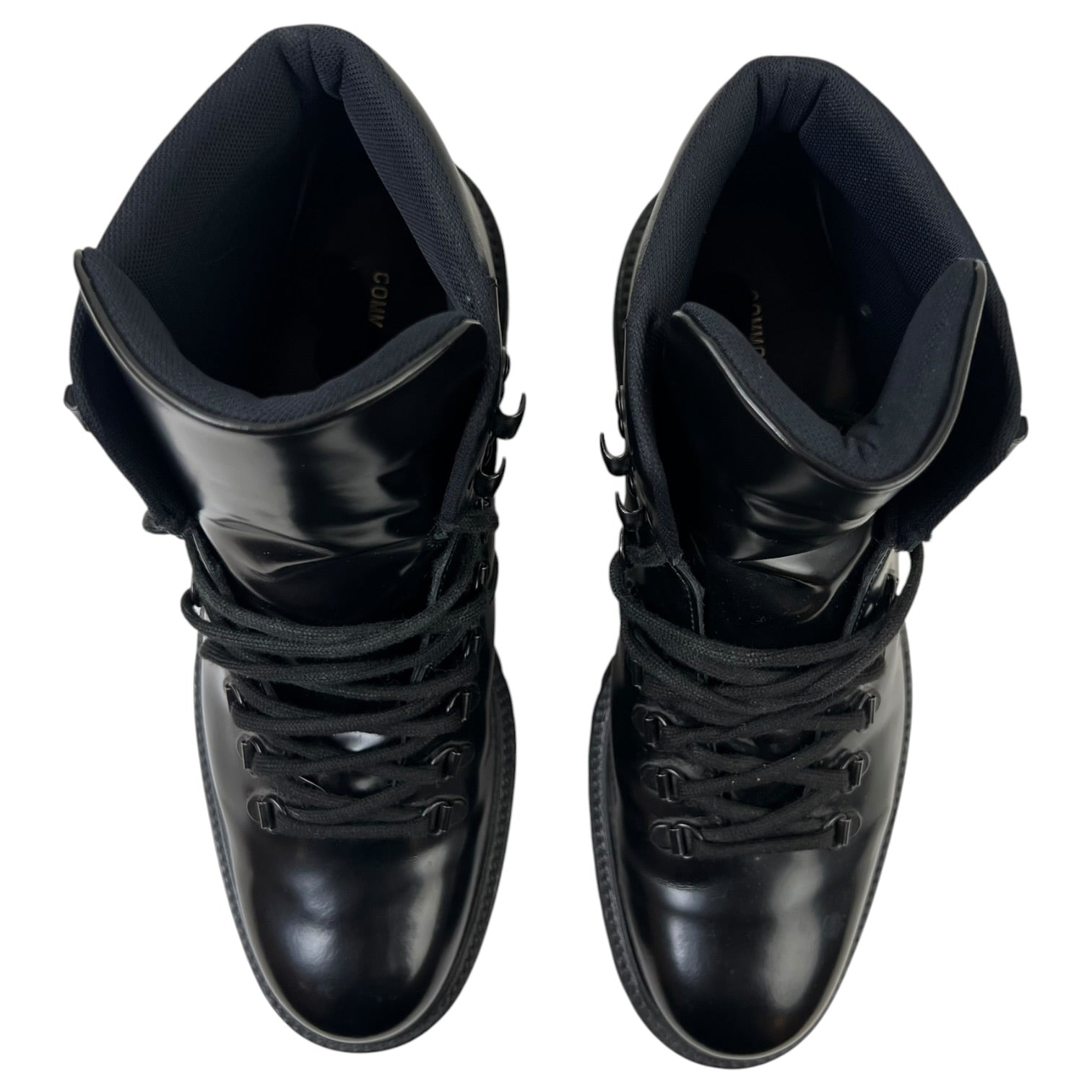 Common Projects Hiking Boot Leather Black