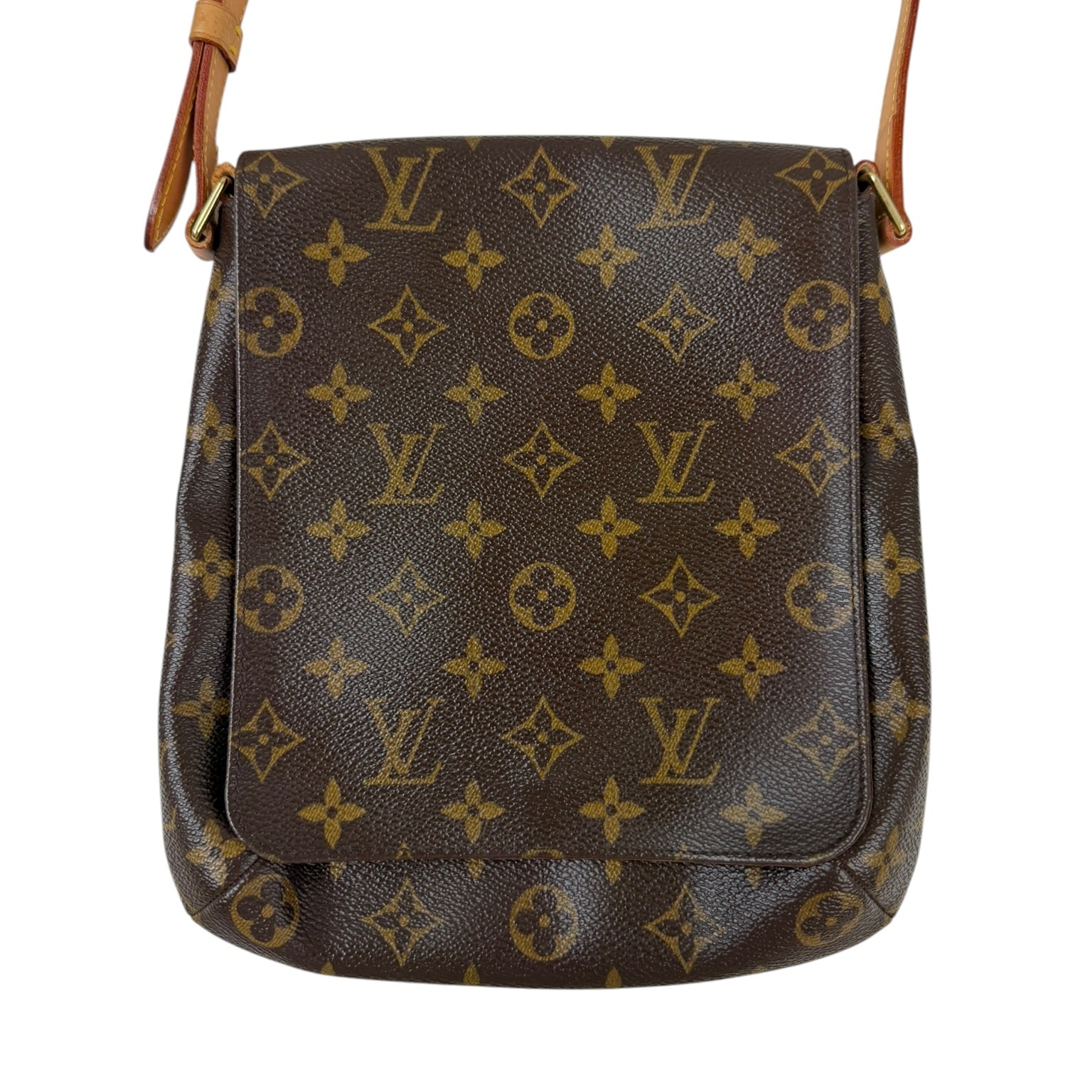 Louis Vuitton Monogram Musette Salsa PM Shoulder Bag Brown