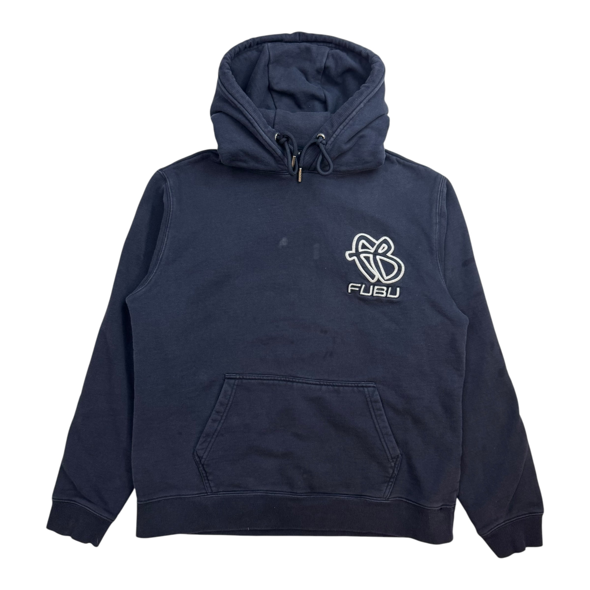 Vintage Y2K Fubu Hoodie Navy Blue