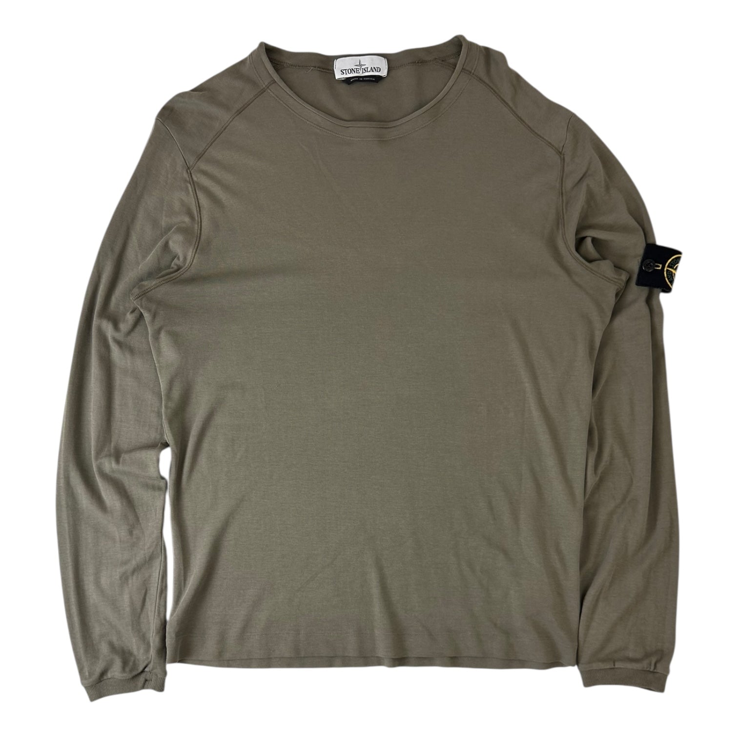 Stone Island Long Sleeve Shirt Olive