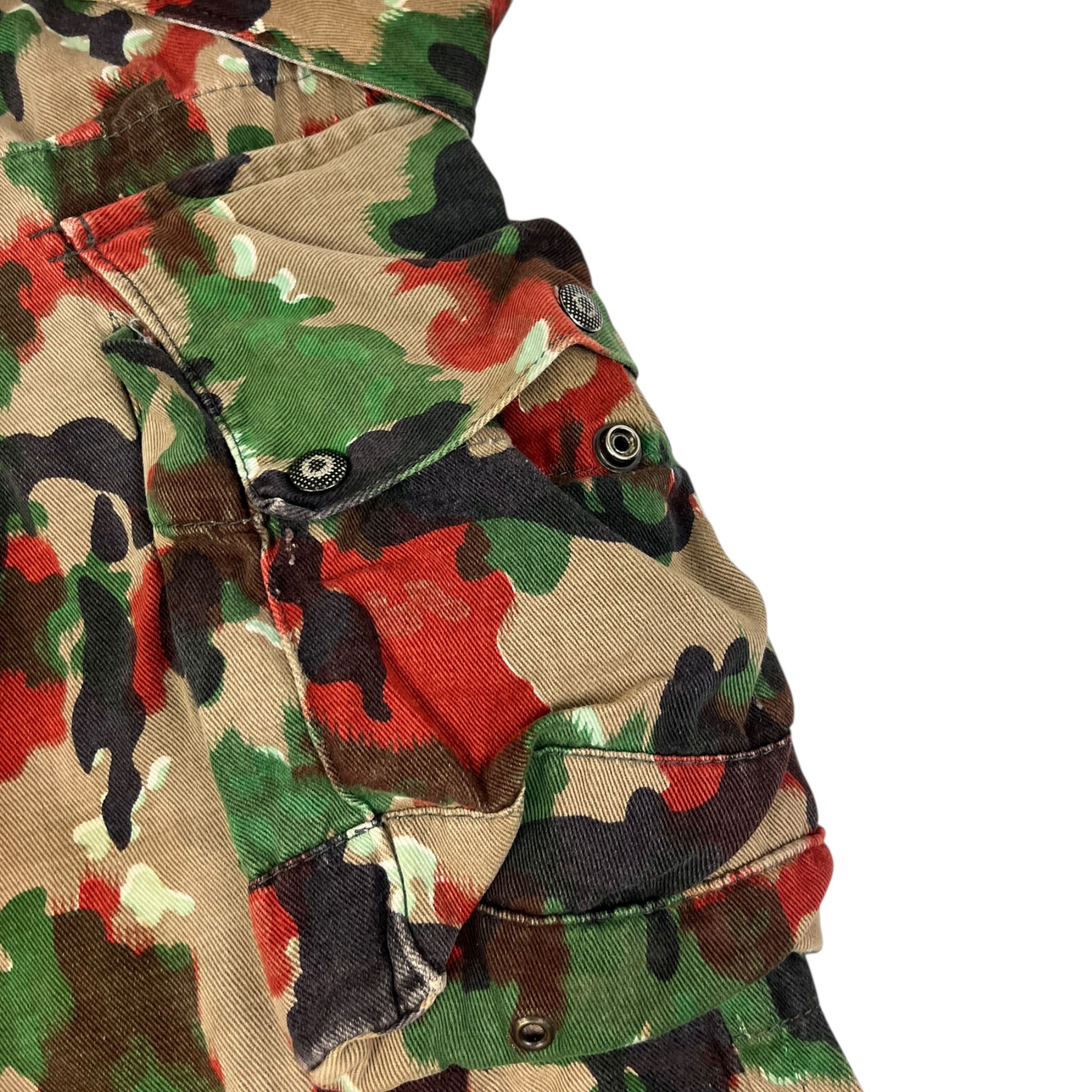 Vintage Swiss Army Alpenflage M70 Combat Cargo Pants