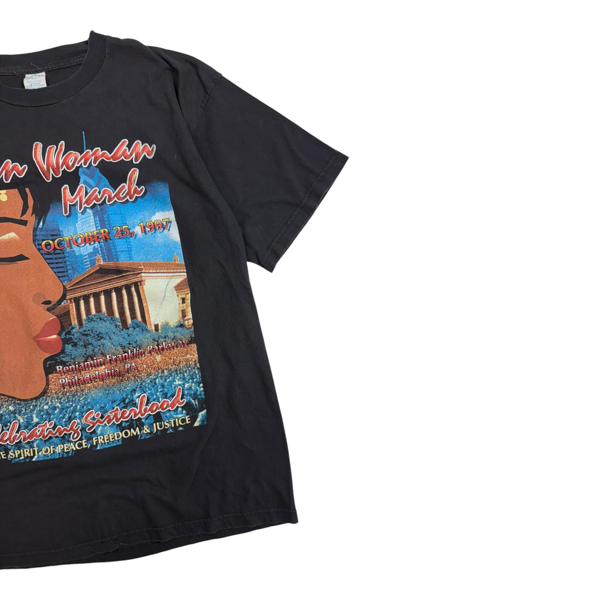 Vintage 1997 Million Woman March T-Shirt