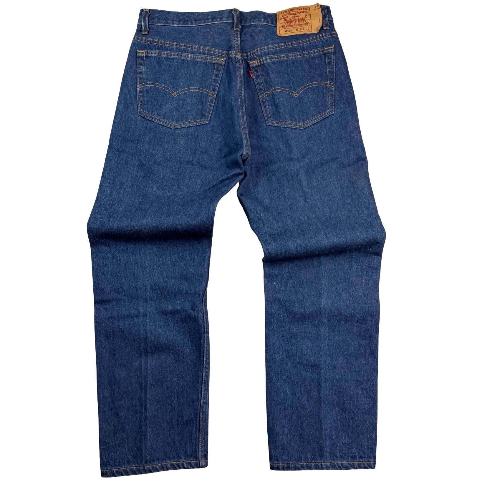 Vintage Levi’s 501 Blank Tab Denim Jeans Blue
