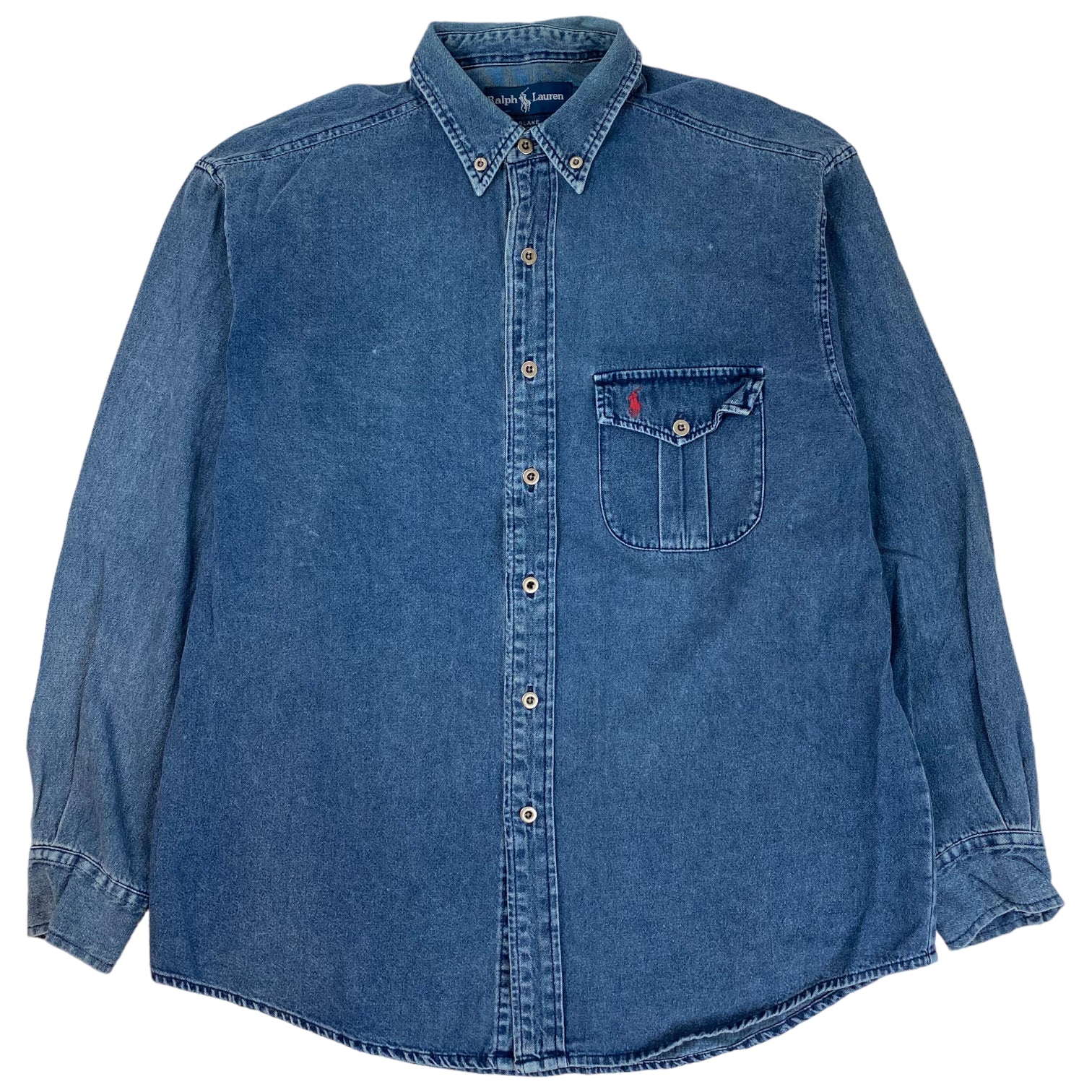 Vintage Ralph Lauren Denim Button Up Shirt