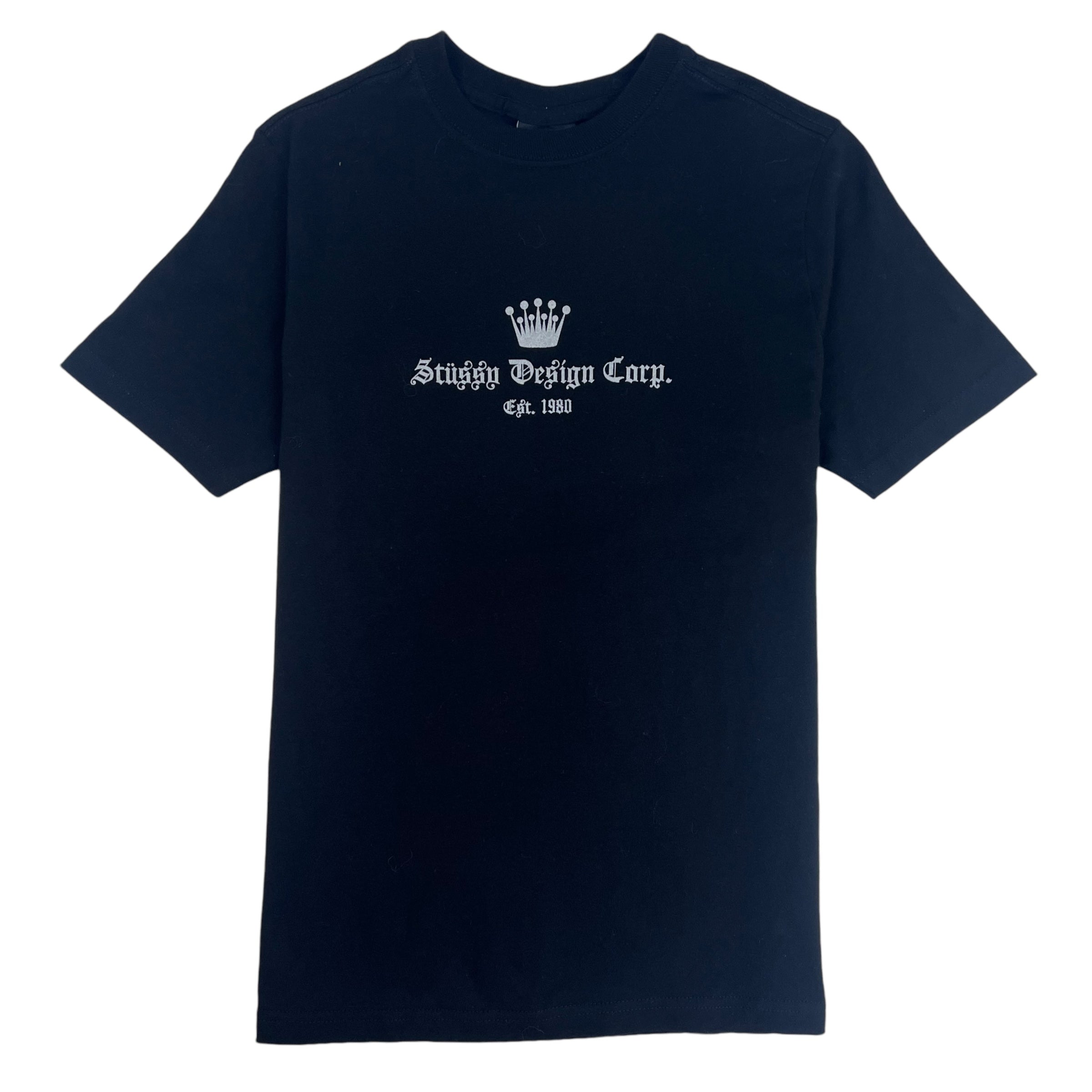 Stussy Design Corp. Crown T-Shirt Black