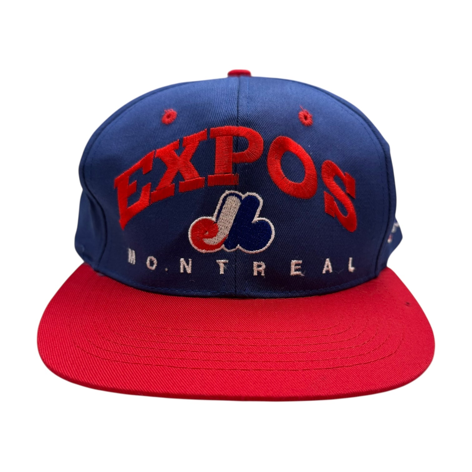 Vintage Montreal Expos SnapBack Hat Red/Blue