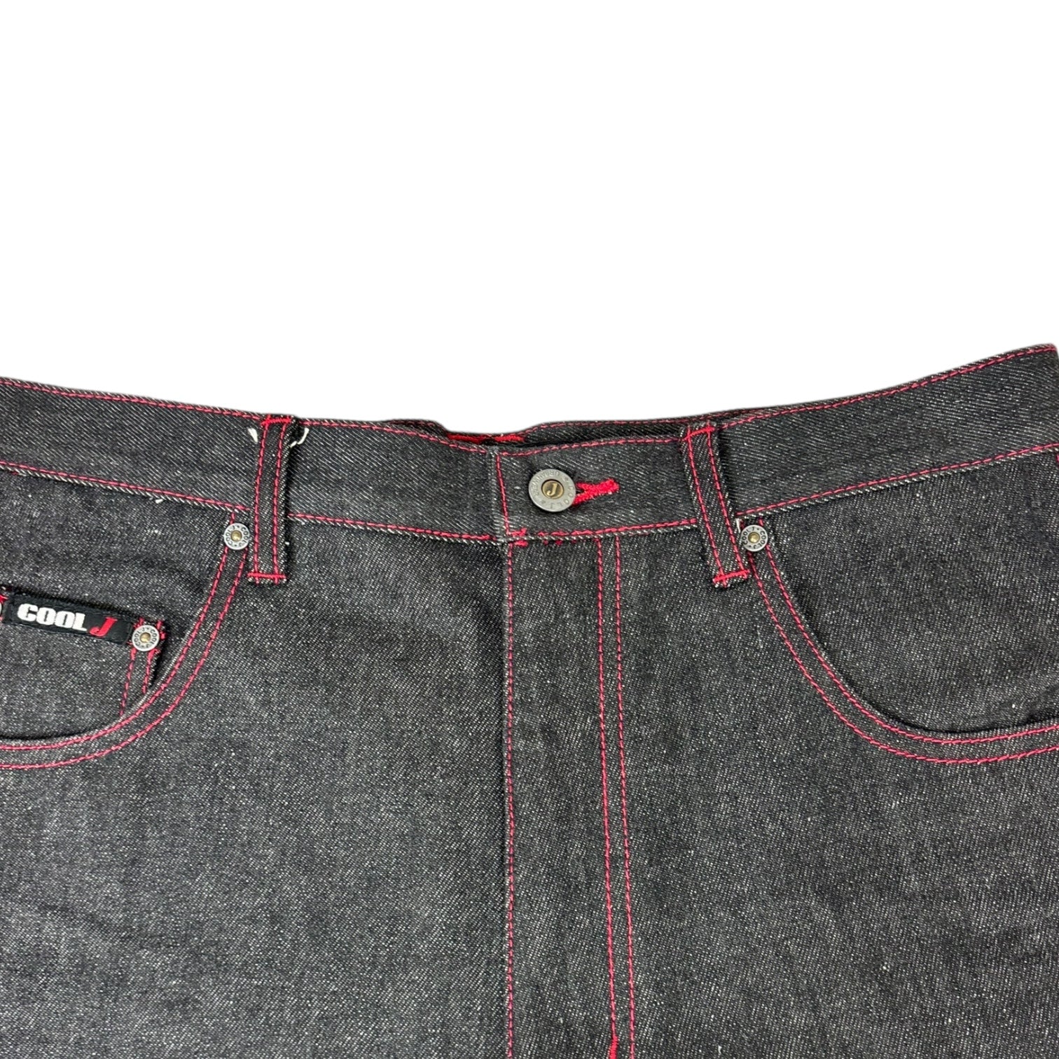 Vintage Y2K Cool J Wide-Leg Jeans Dark Wash