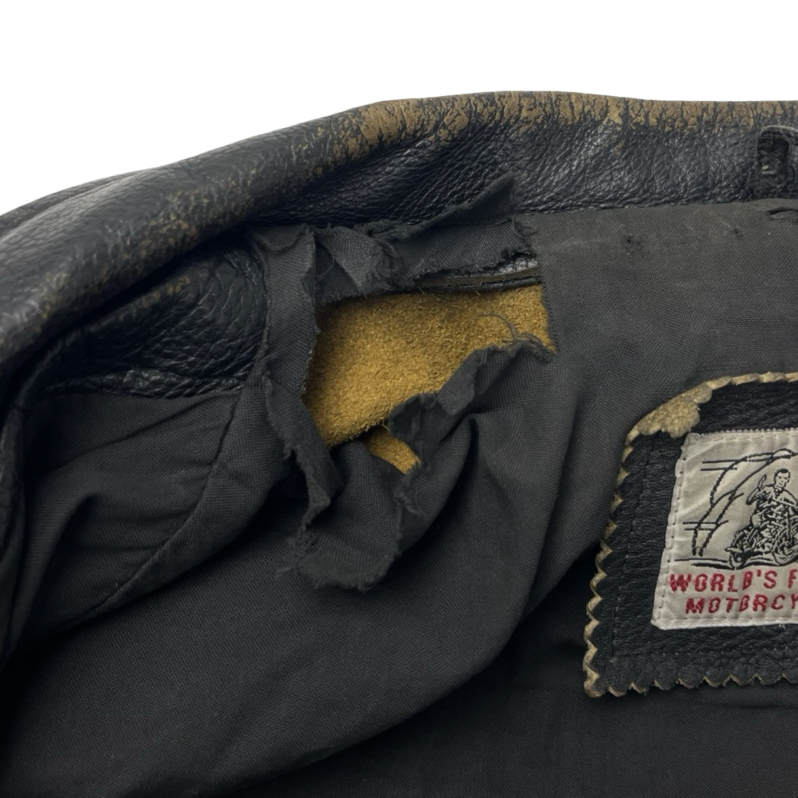Vintage Indian Motorcycles Heavy Leather Jacket