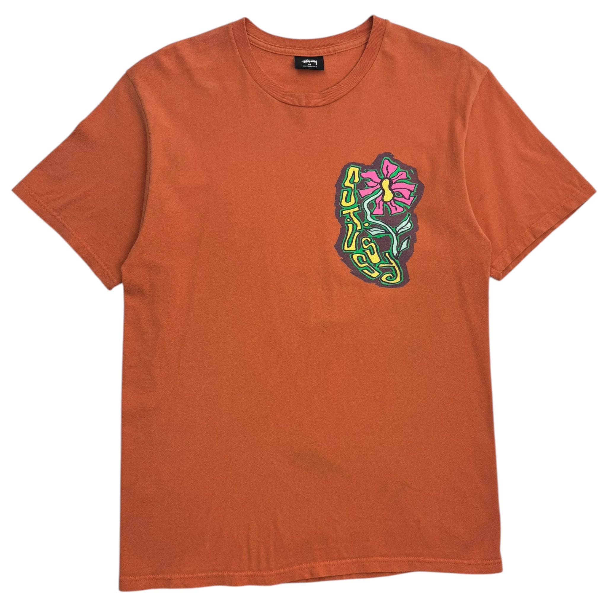 Stussy Flower T-Shirt Orange