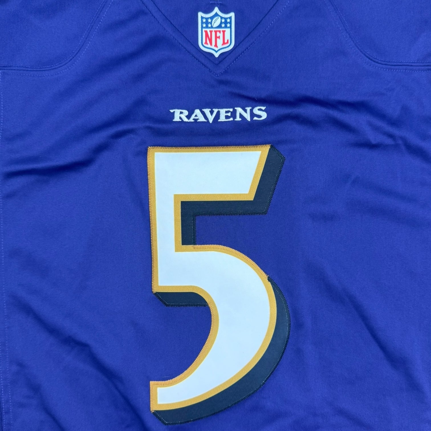 Nike Baltimore Ravens Joe Flacco Home Jersey Purple