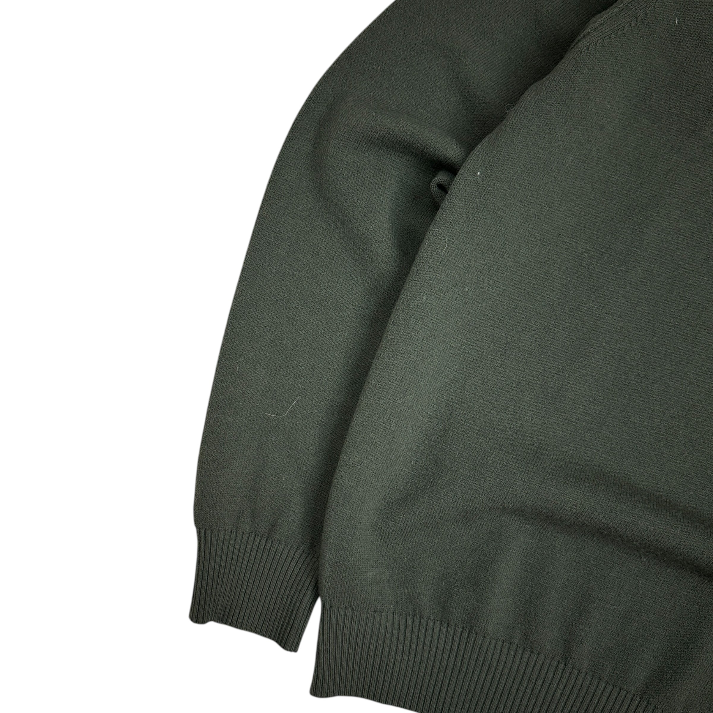 Stone Island Dark Green Knit Sweater
