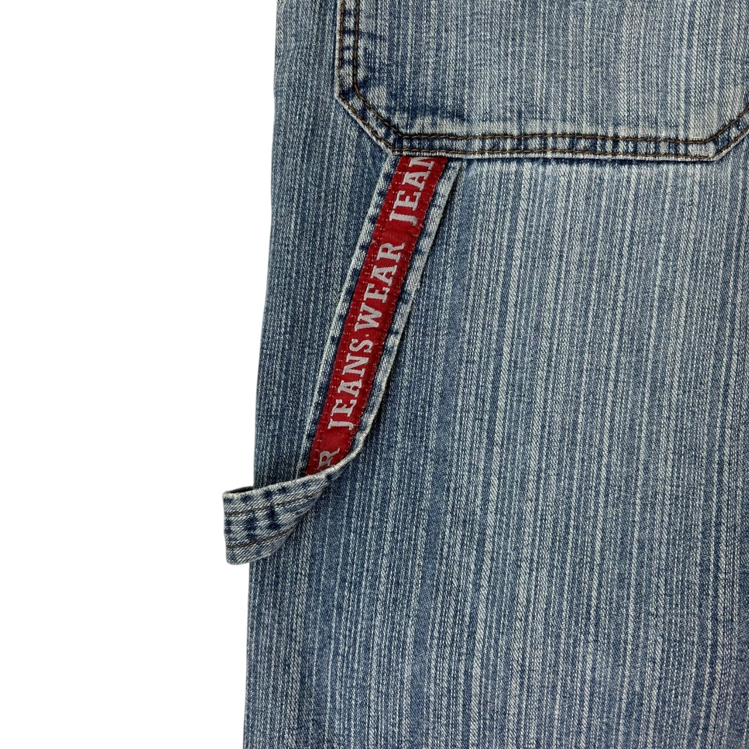 Vintage Y2K Woodpecker Carpenter Jeans Medium Wash