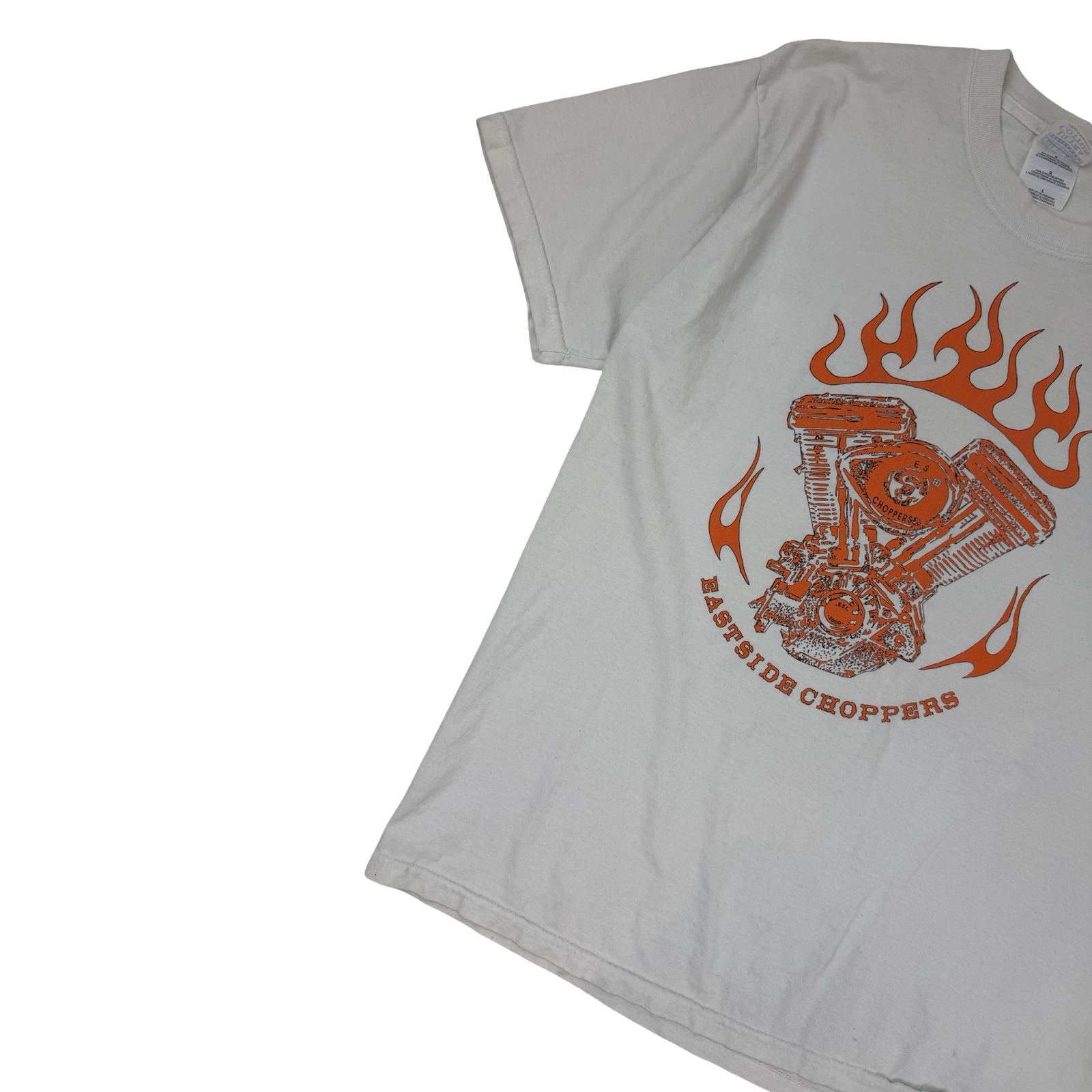 Vintage Eastside Choppers T-Shirt White