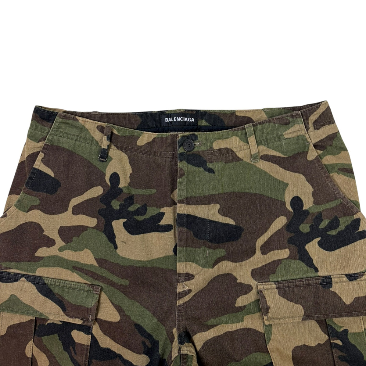 Balenciaga Camo Cargo Pants