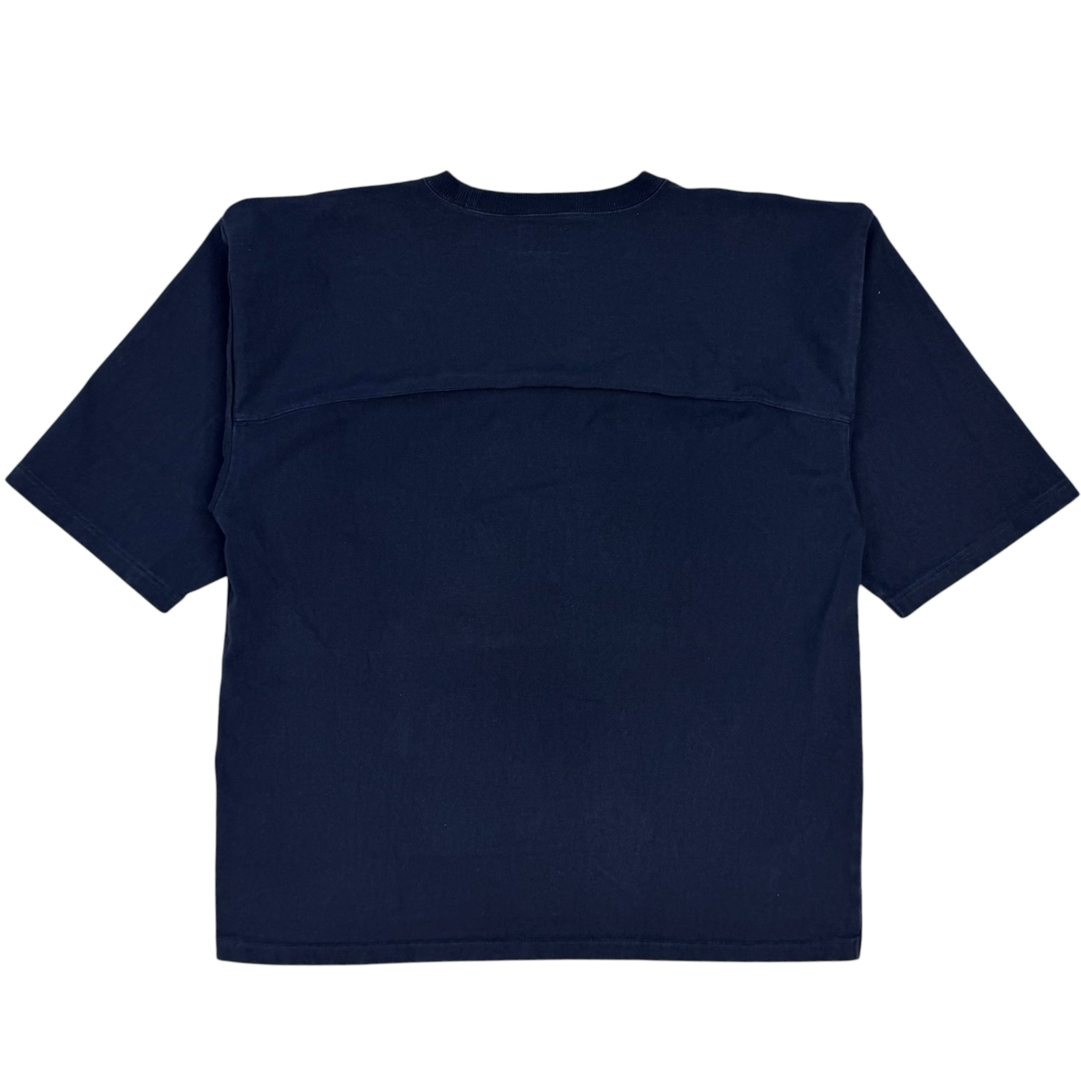 Beams Denim Football Tee Navy