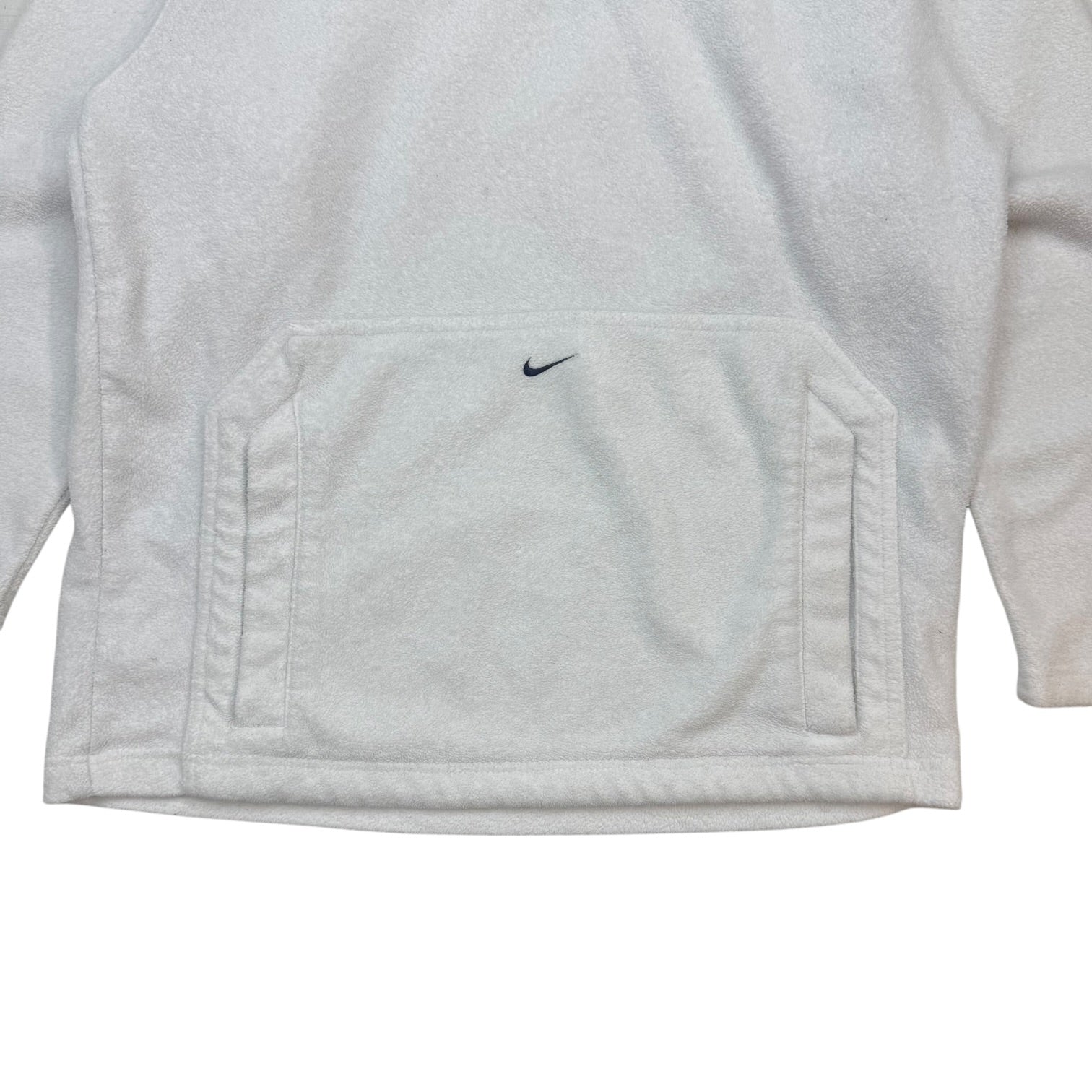 Vintage Nike Fleece Hoodie White