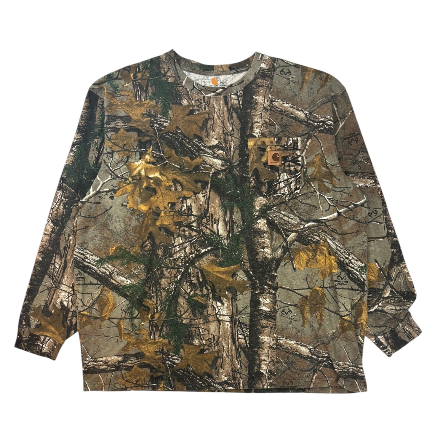 Vintage Carhartt RealTree Camo Long Sleeve Shirt