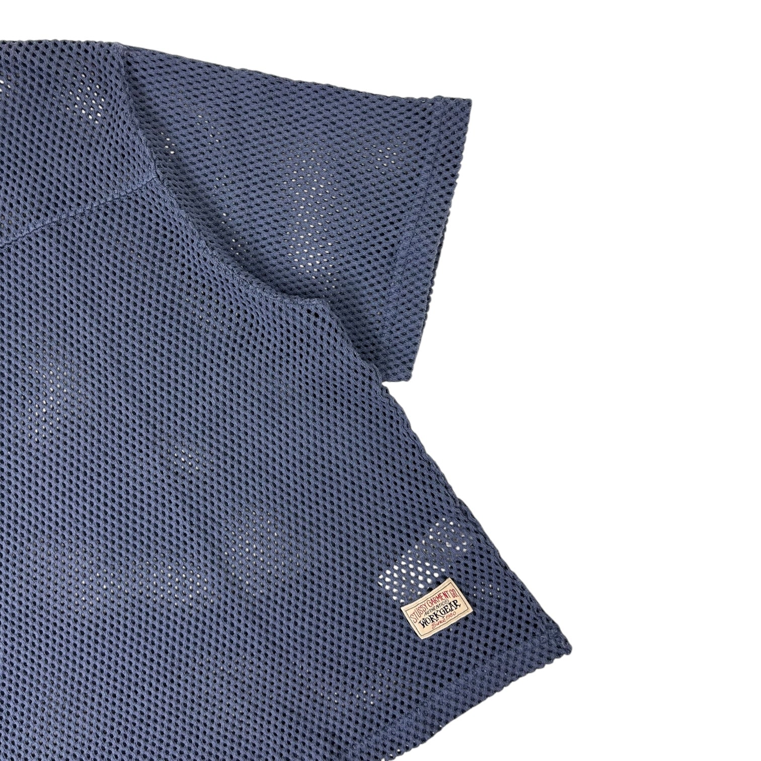 Stussy Team Mesh T-Shirt Blue
