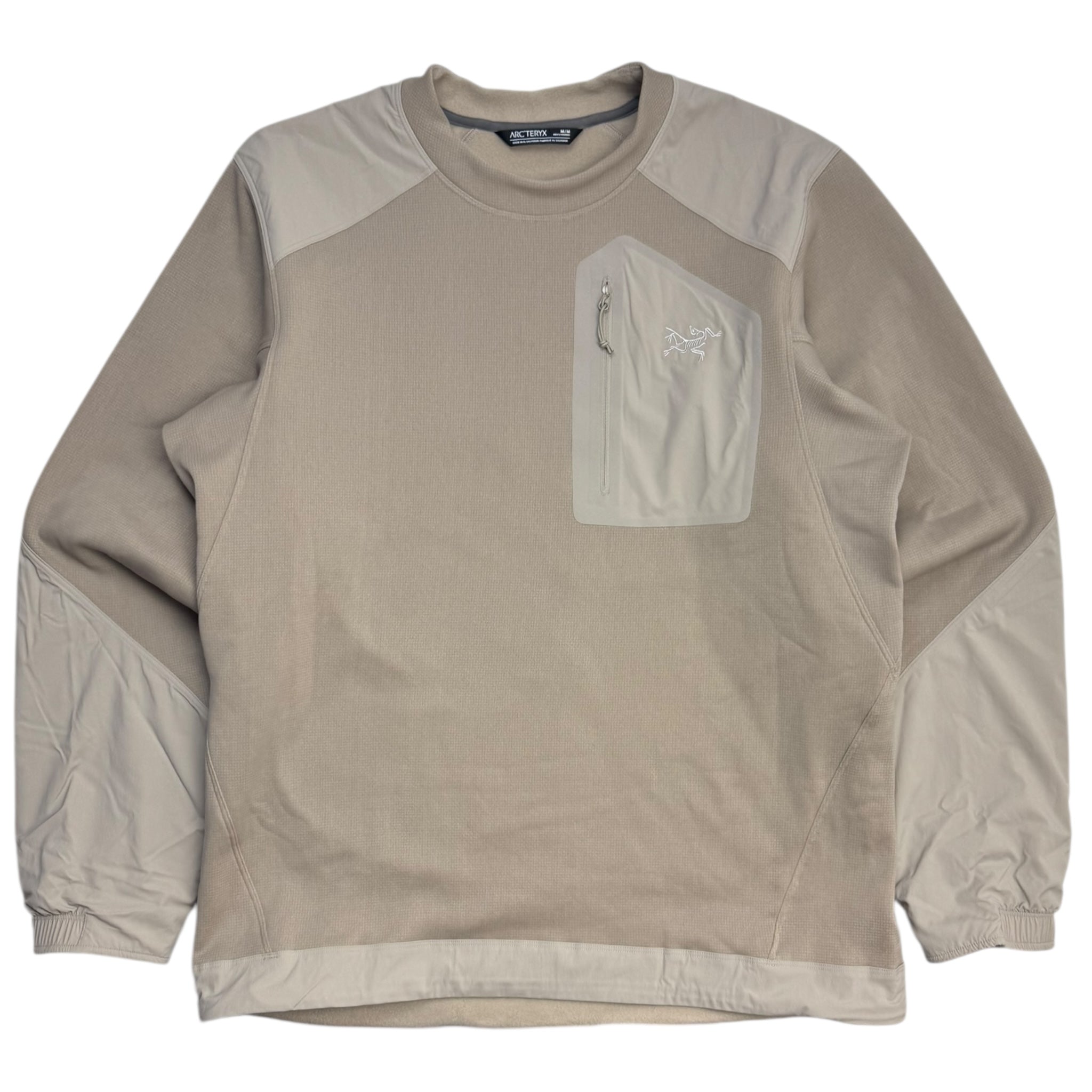 Arc’teryx Konseal Pullover Crewneck Sand/Brown Canvas