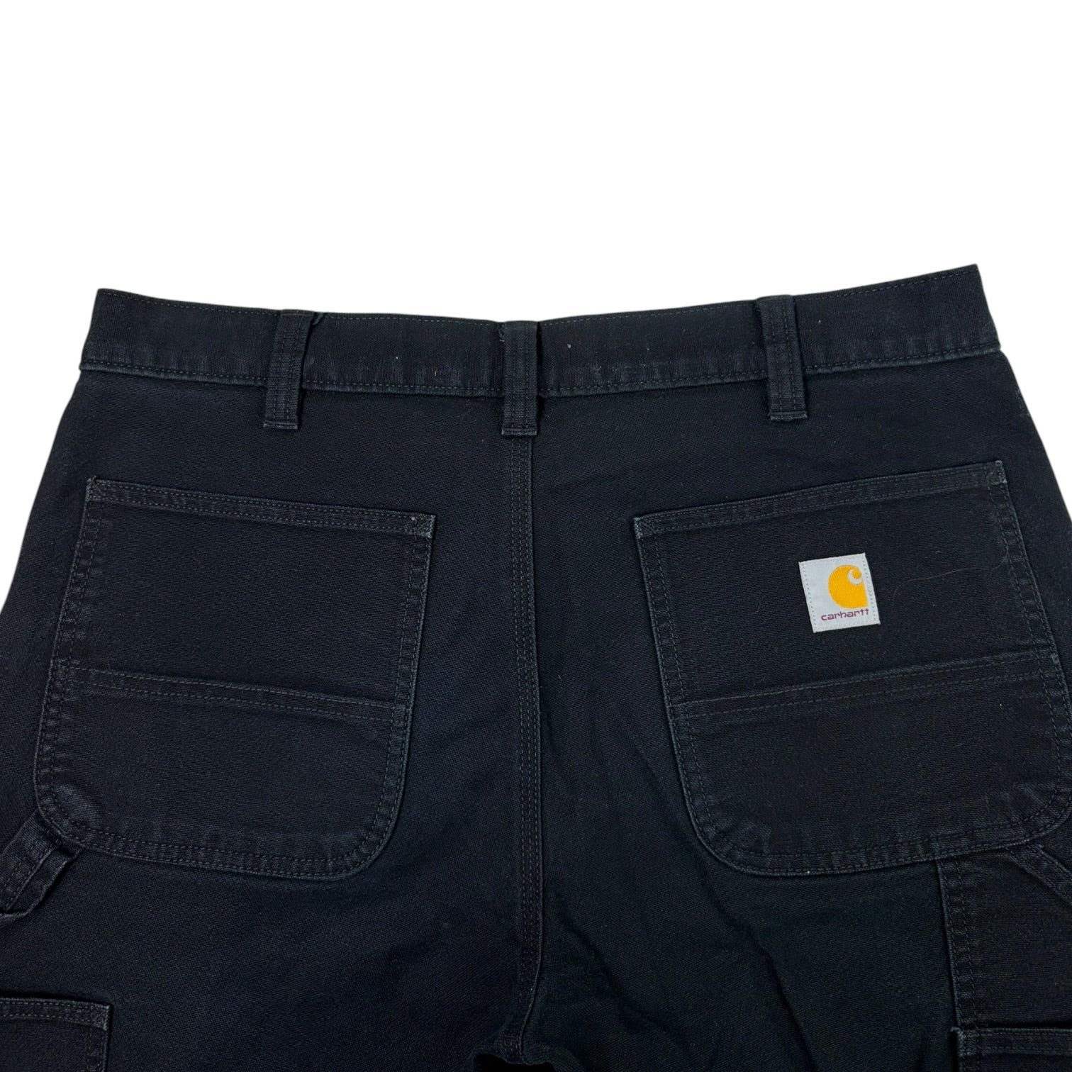 Carhartt Relaxed Fit Double-Knee Work Pants Black