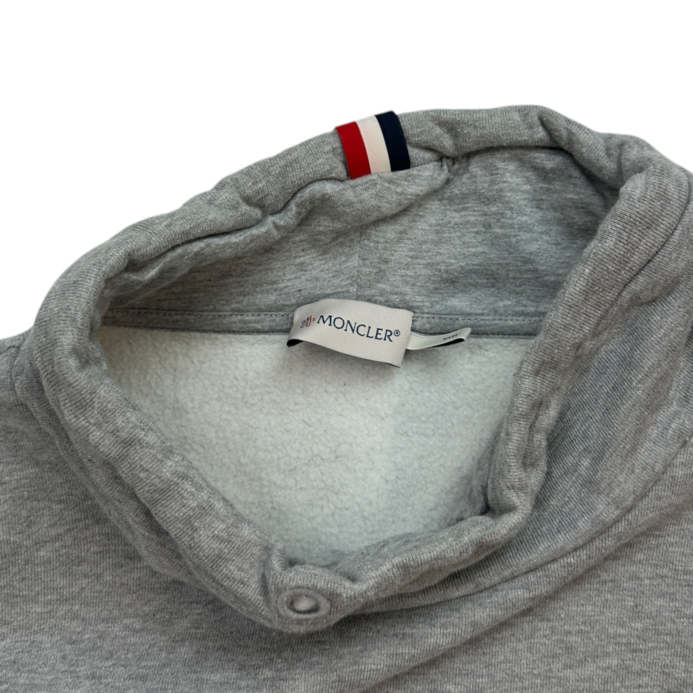 Moncler Maglia Collo Ciclista Turtle Neck Jumper Grey