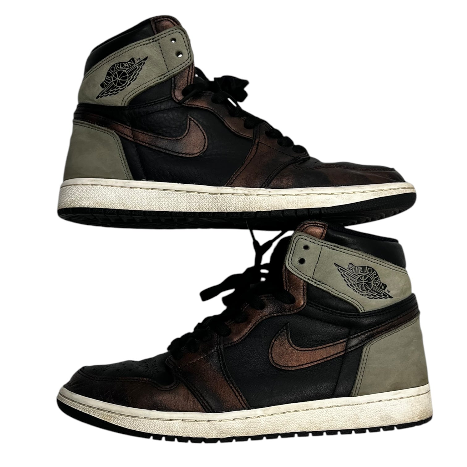 Jordan 1 Retro High Light Army Rust Shadow Patina (Used)