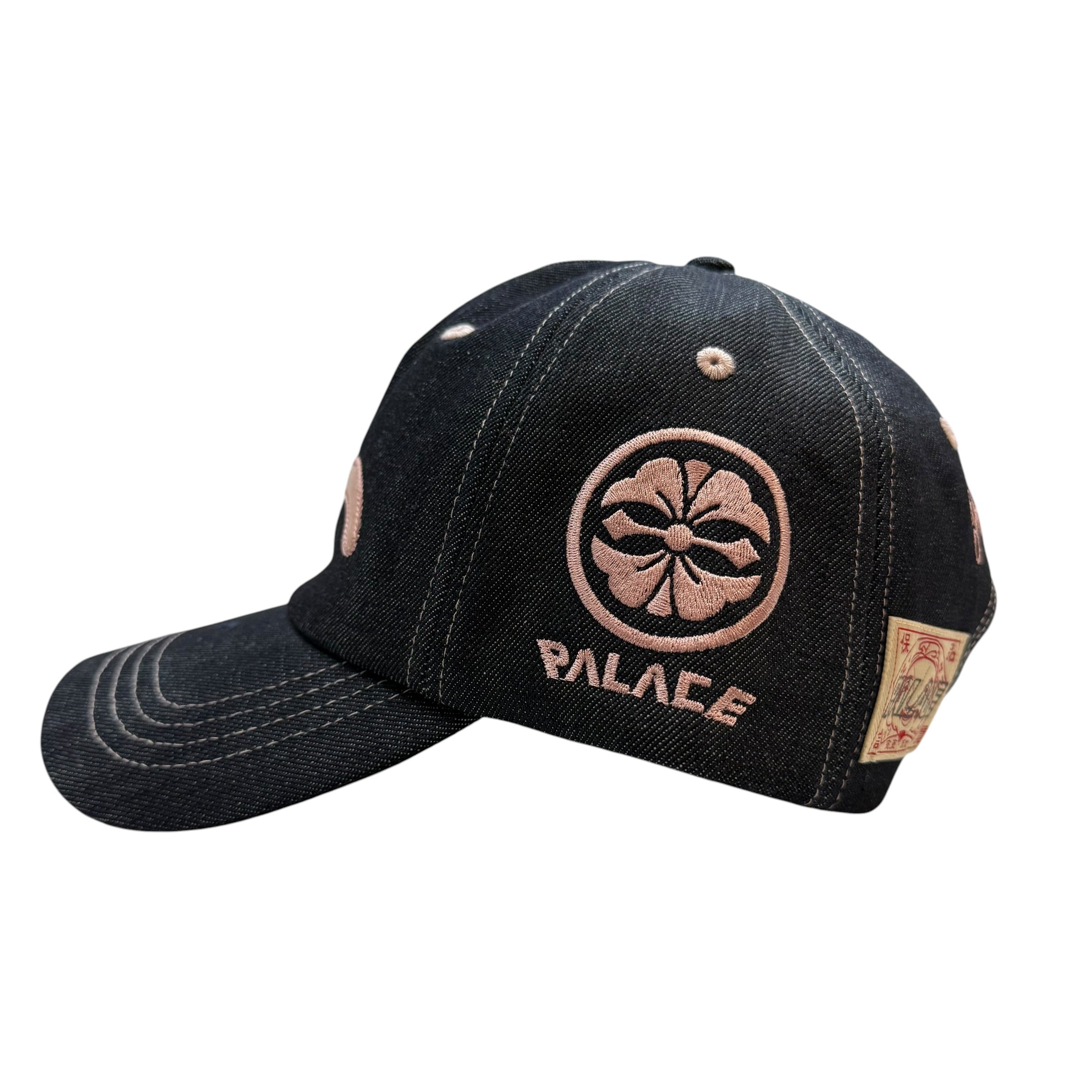 Palace x Evisu Indigo Denim Snapback Hat