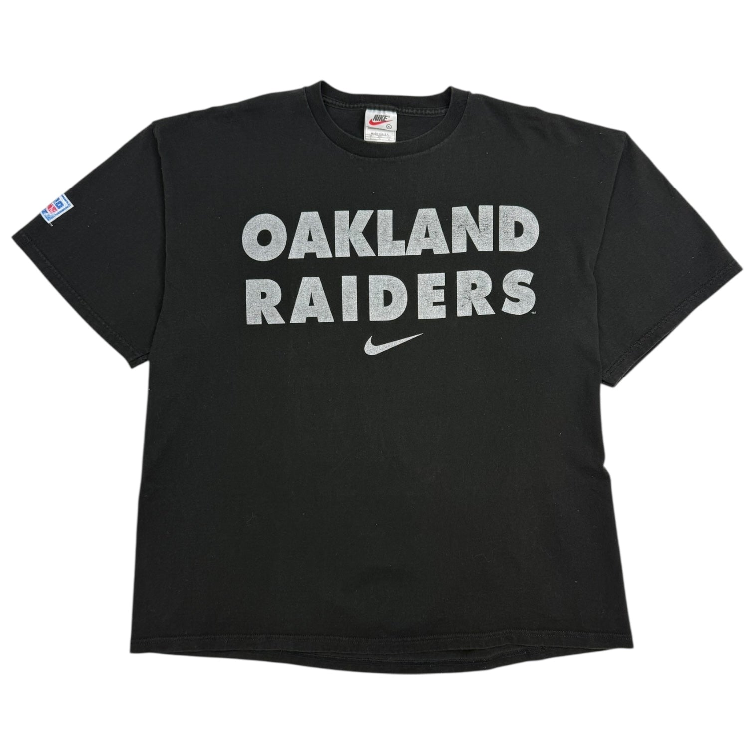 Vintage Oakland Raiders Nike T-Shirt Black